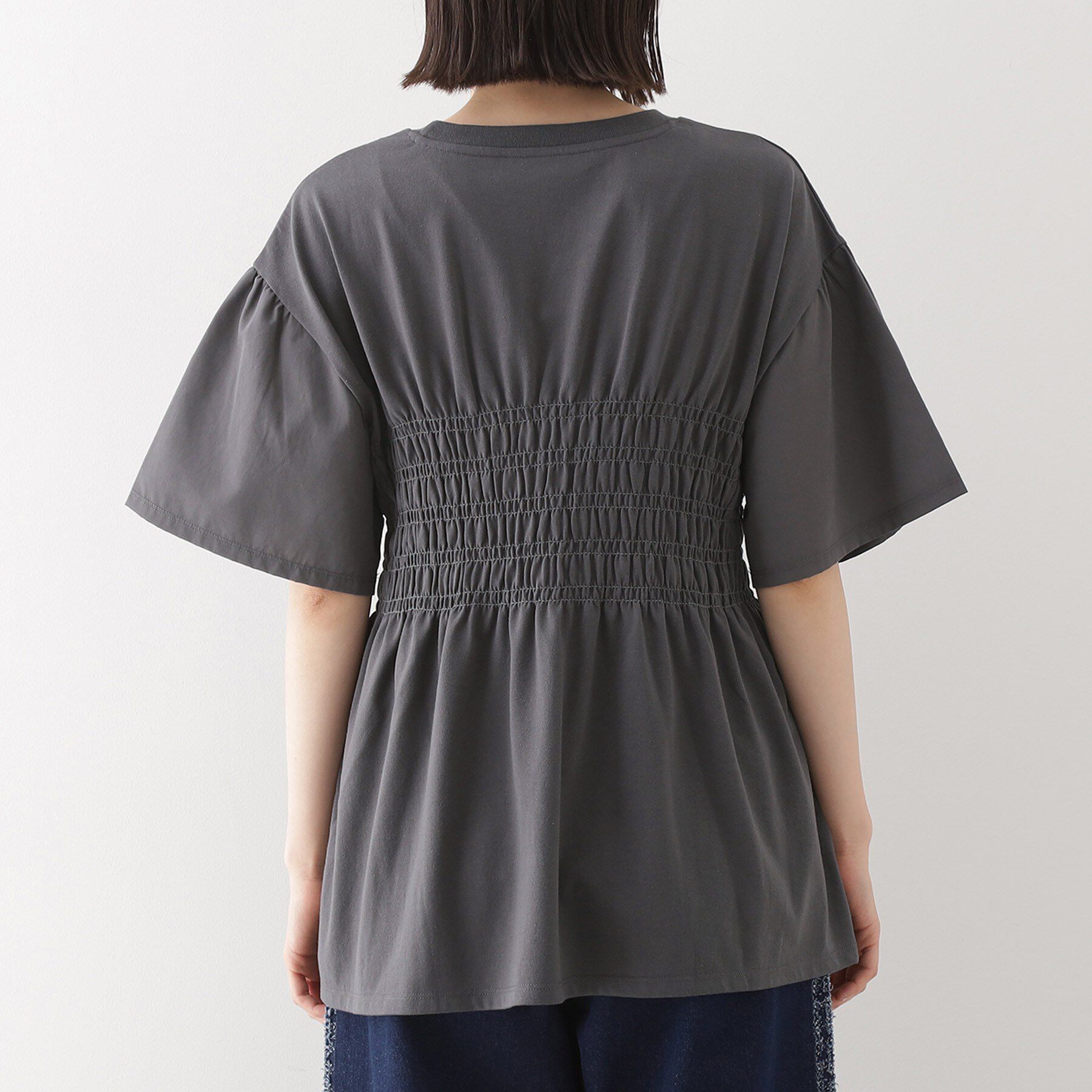 THE SHOP TK「ロゴシャーリングプルオーバー【親子リンク/洗濯機OK】」|Tシャツ・カットソー|