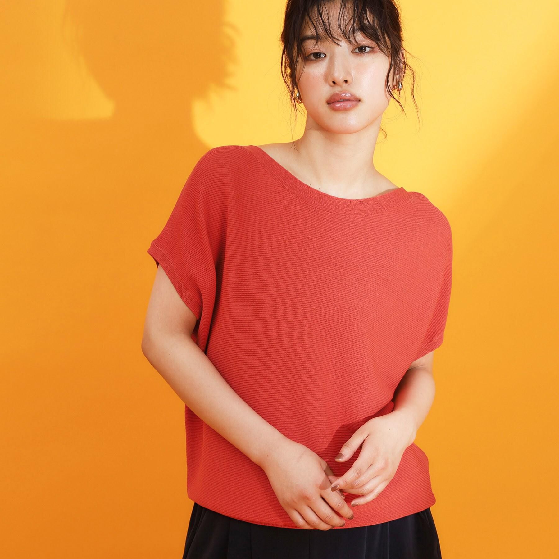 THE SHOP TK「【再入荷/6色展開】さらさらフレンチニット【毛玉になりにくい/洗濯機OK】」|ニット・セーター|