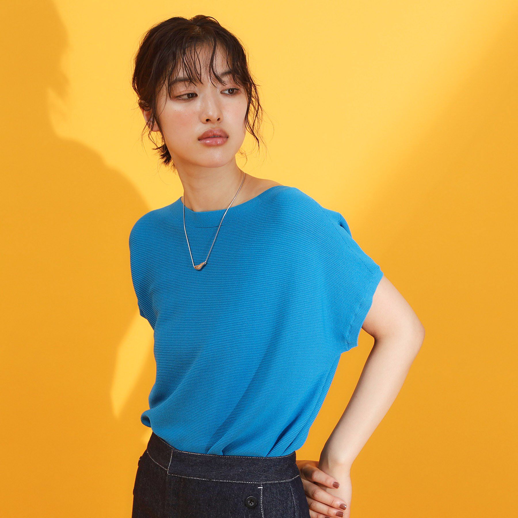 THE SHOP TK「【再入荷/6色展開】さらさらフレンチニット【毛玉になりにくい/洗濯機OK】」|ニット・セーター|