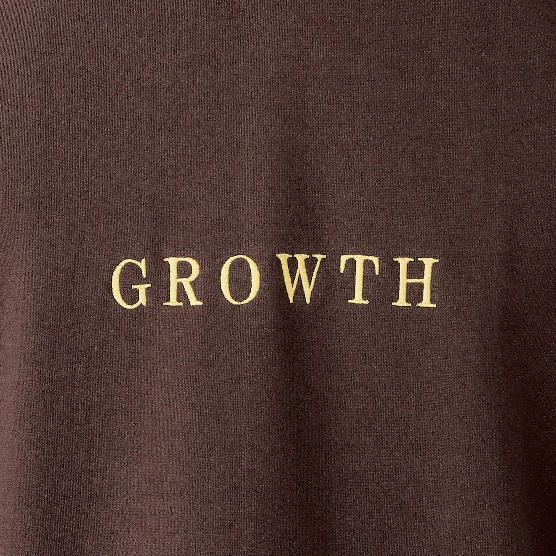 THE SHOP TK「配色刺繍6分袖Tシャツ 【ビッグシルエット／洗濯機OK】」|Tシャツ・カットソー|