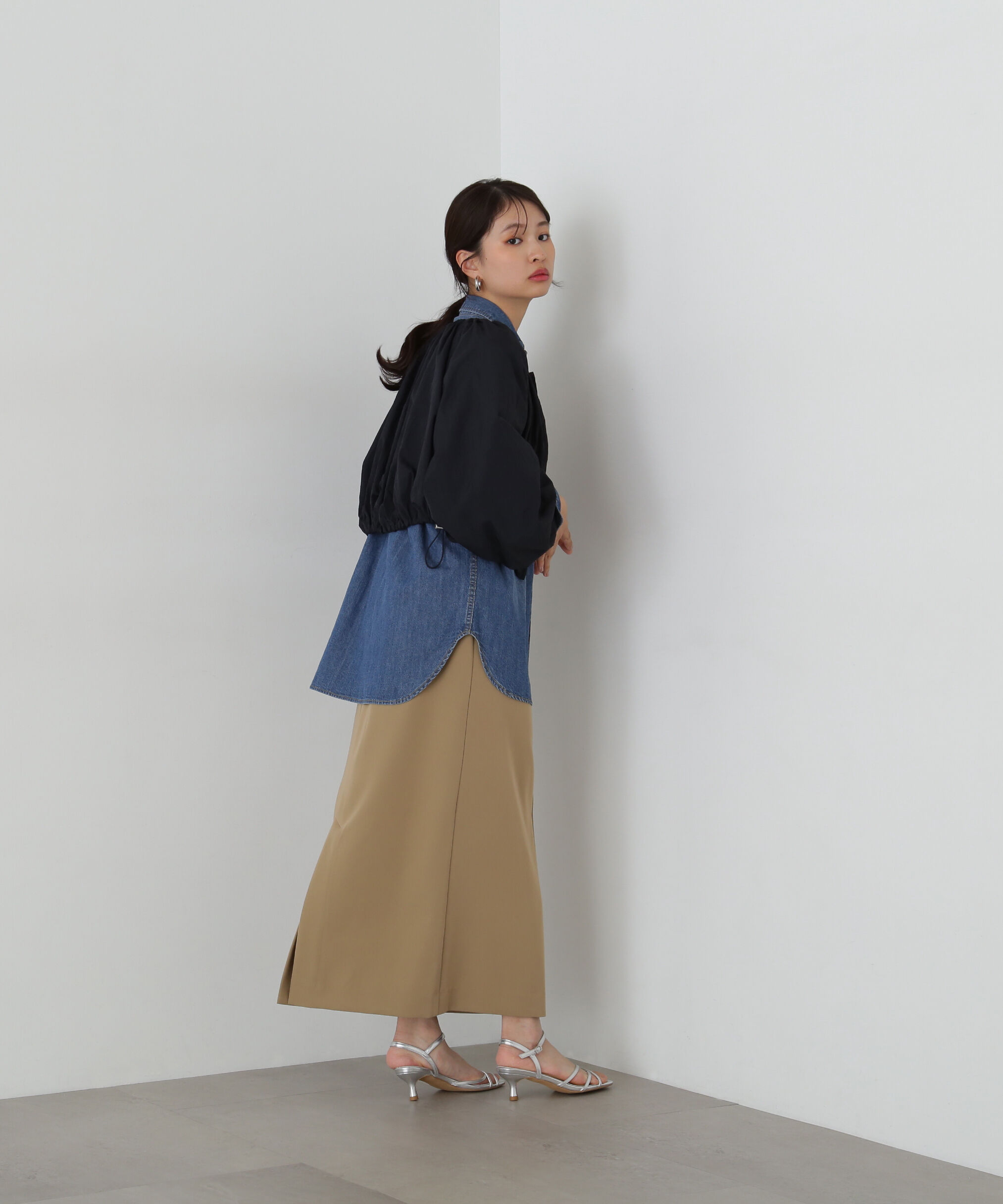  「ルーズデニムシャツ」|シャツ・ブラウス|