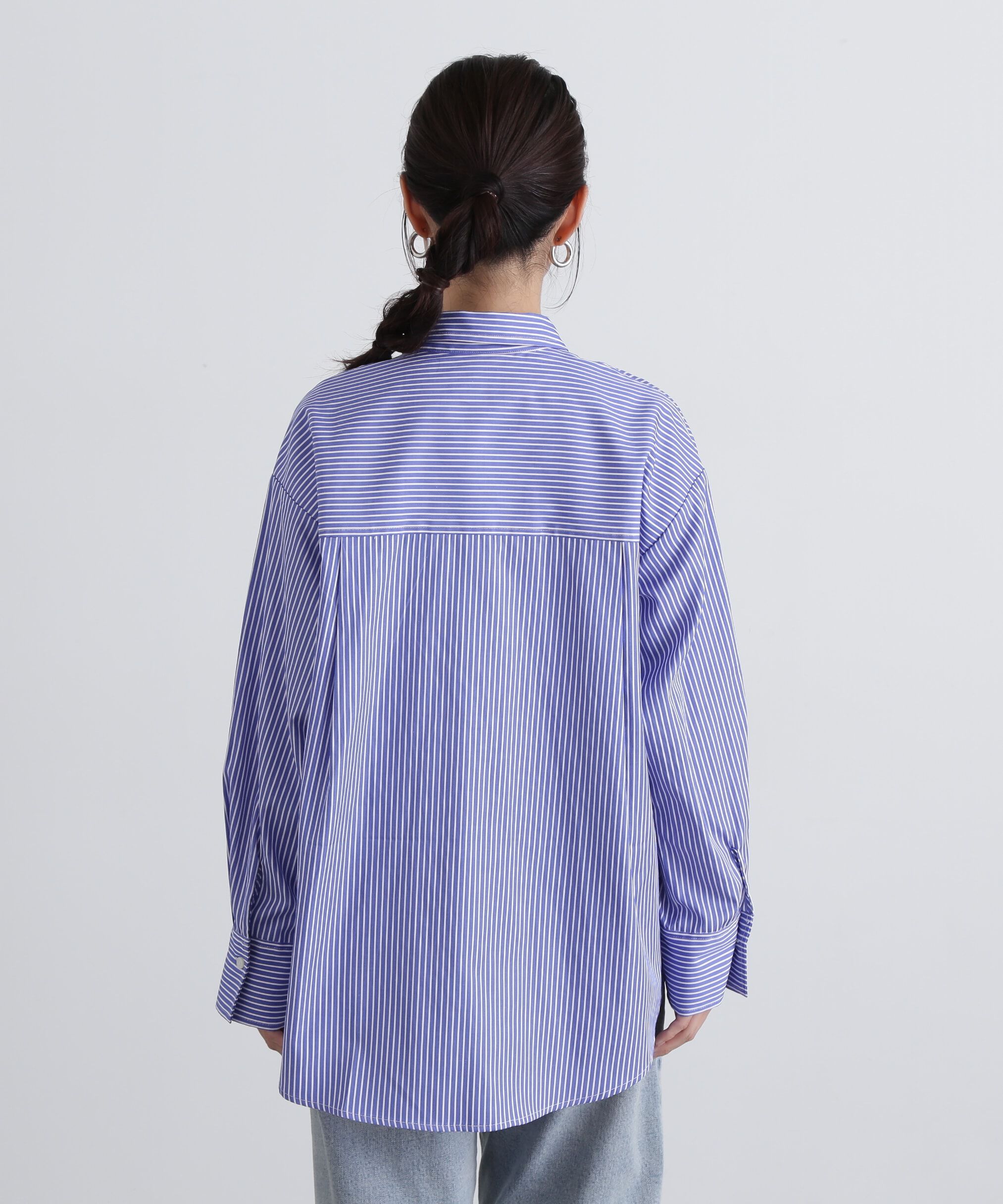  「オーバーサイズフラップシャツ」|シャツ・ブラウス|