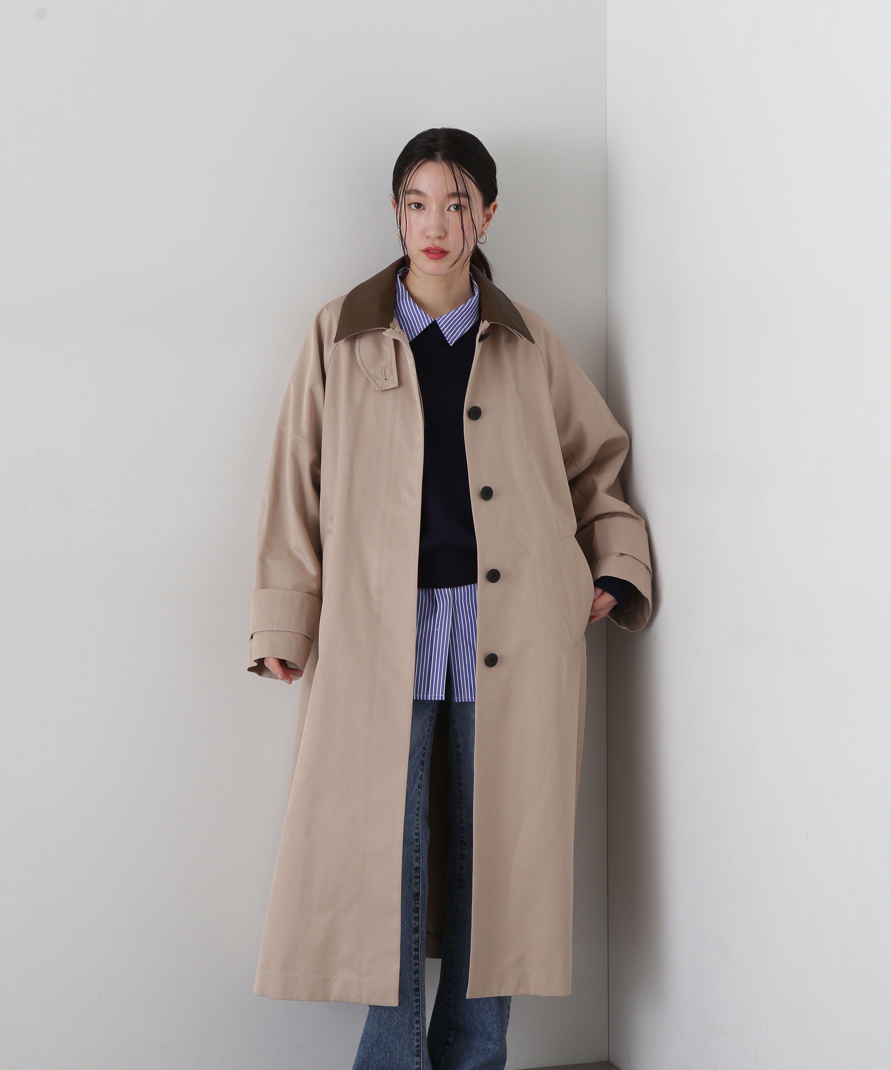  「オーバーサイズフラップシャツ」|シャツ・ブラウス|