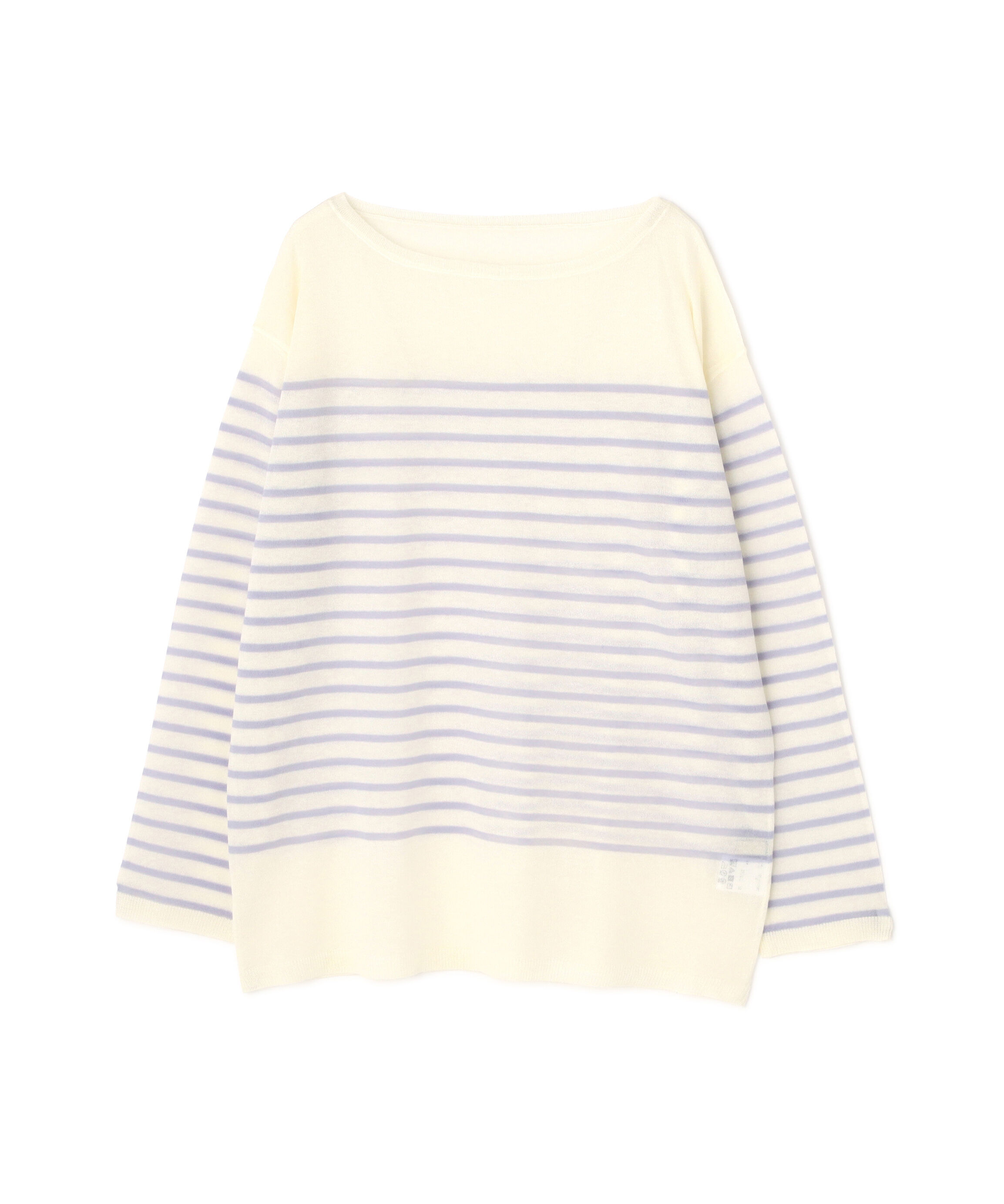  「シアーボーダーニット」|ニット・セーター|