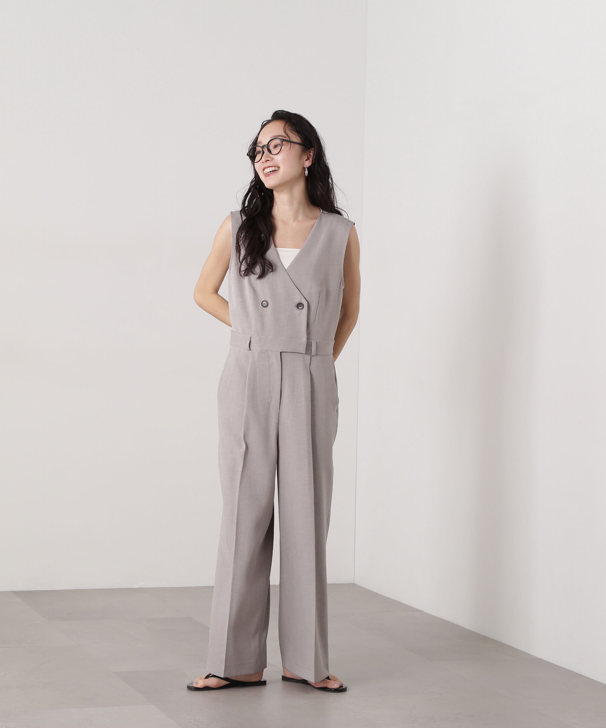  「Vカラーダブルオールインワン」|ワンピース|