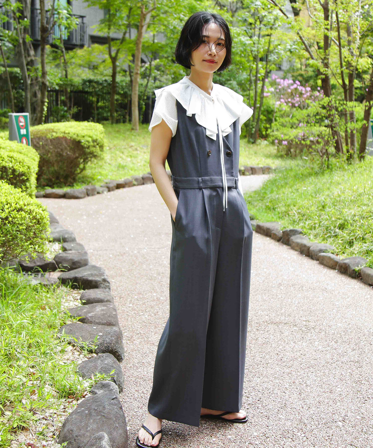  「Vカラーダブルオールインワン」|ワンピース|