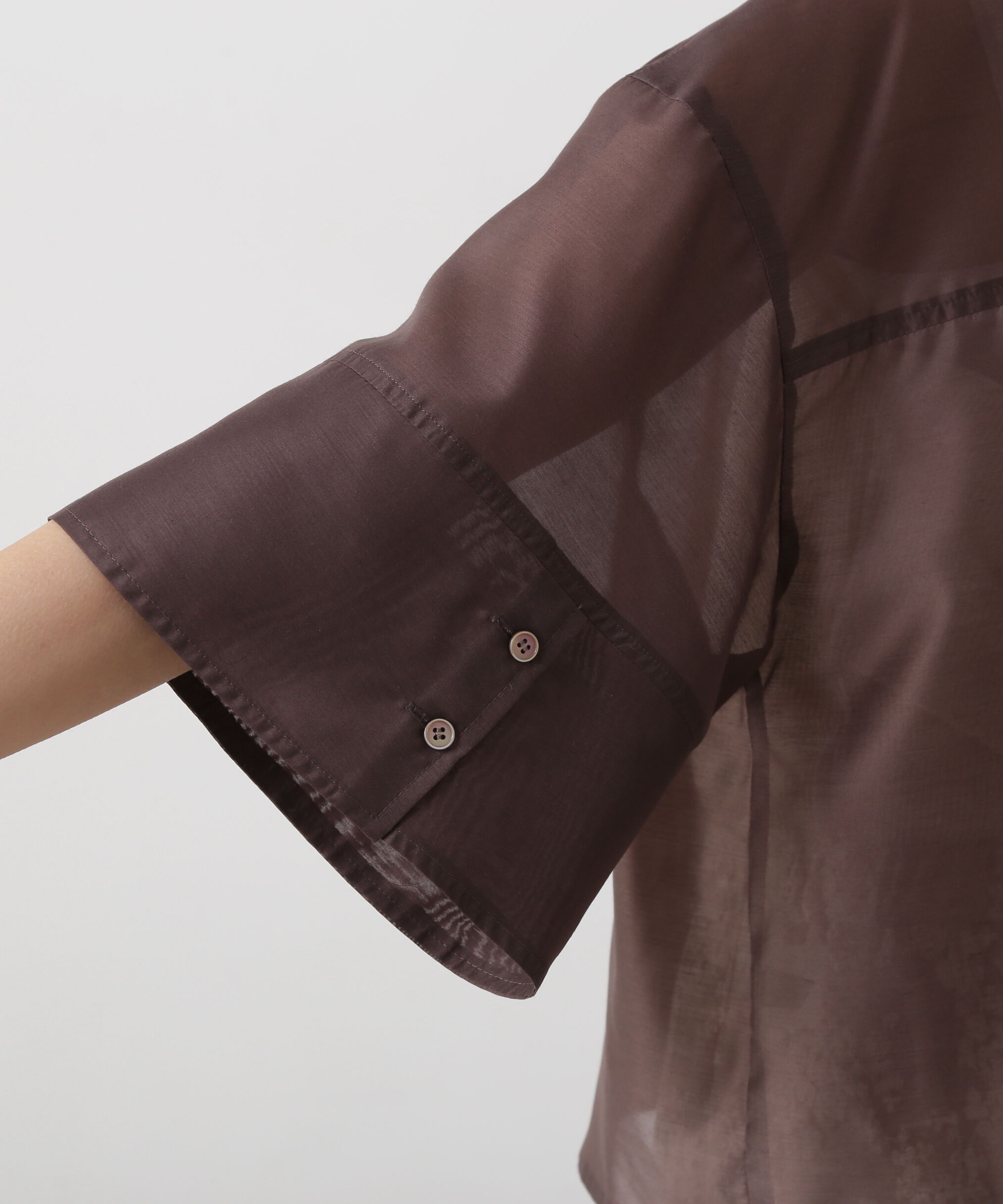  「シアークロップドシャツ」|シャツ・ブラウス|