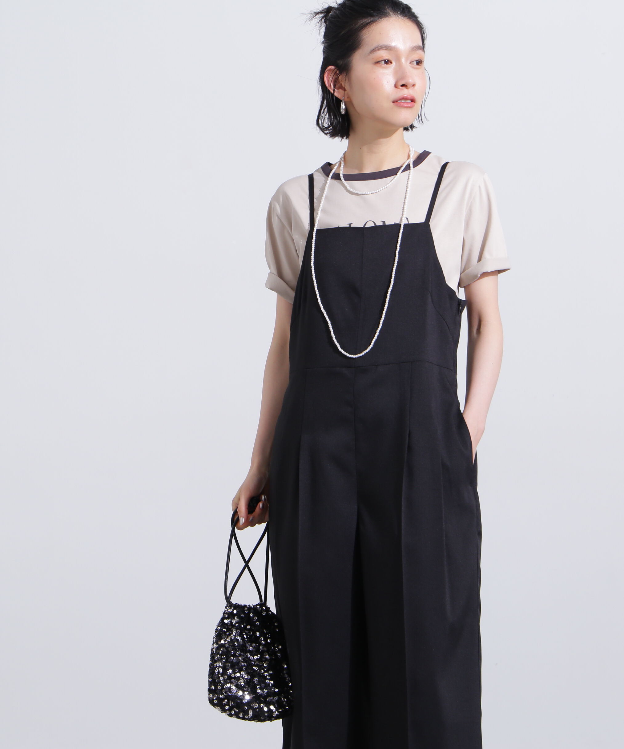  「バイカラーロゴTシャツ」|Tシャツ・カットソー|