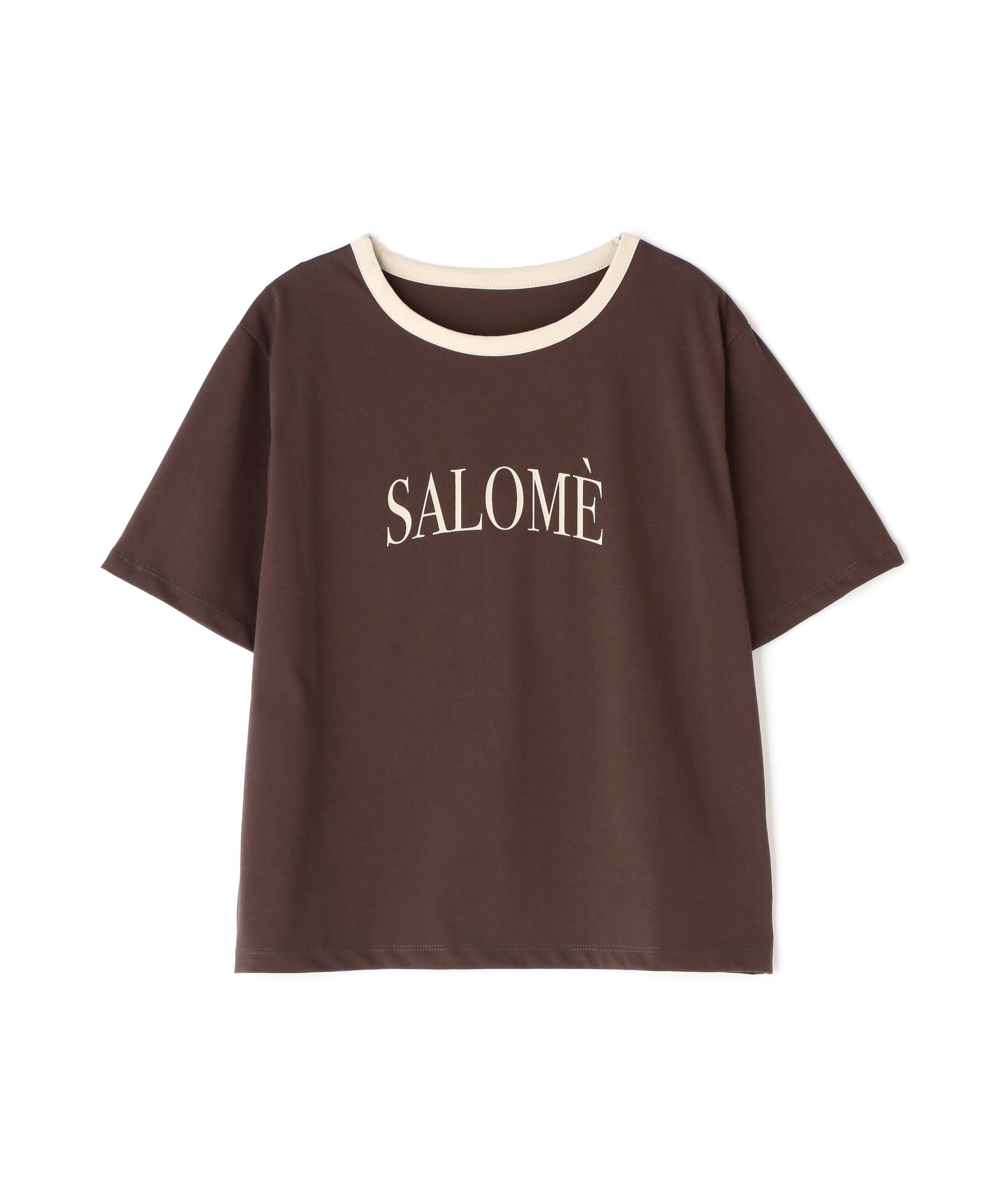  「バイカラーロゴTシャツ」|Tシャツ・カットソー|