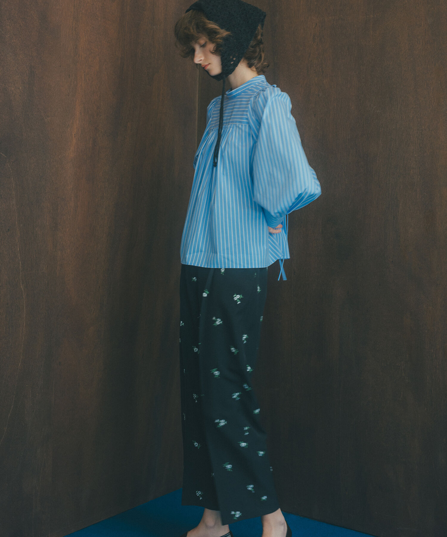  「エンブロイダリーフラワーパンツ」|その他|