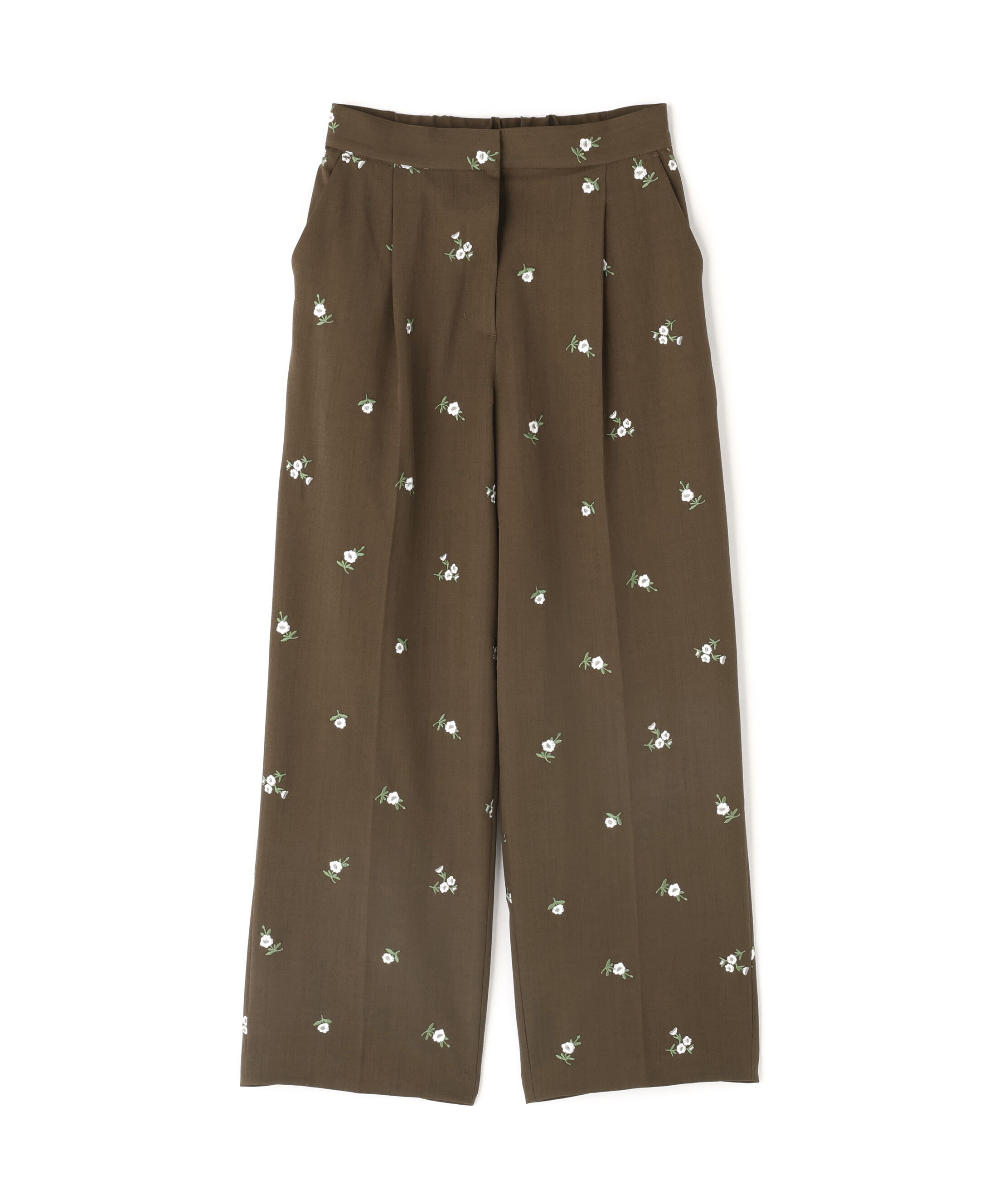  「エンブロイダリーフラワーパンツ」|その他|