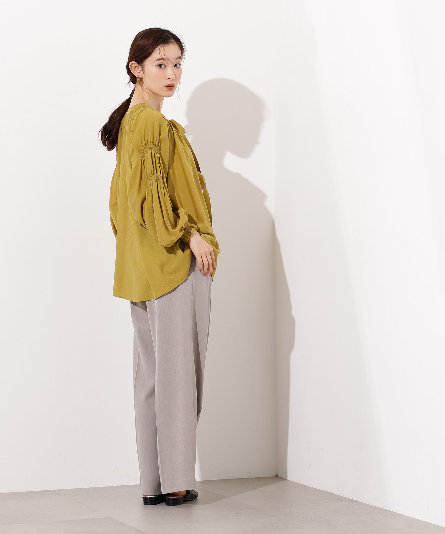  「2wayダブルリボンチュニックブラウス」|シャツ・ブラウス|