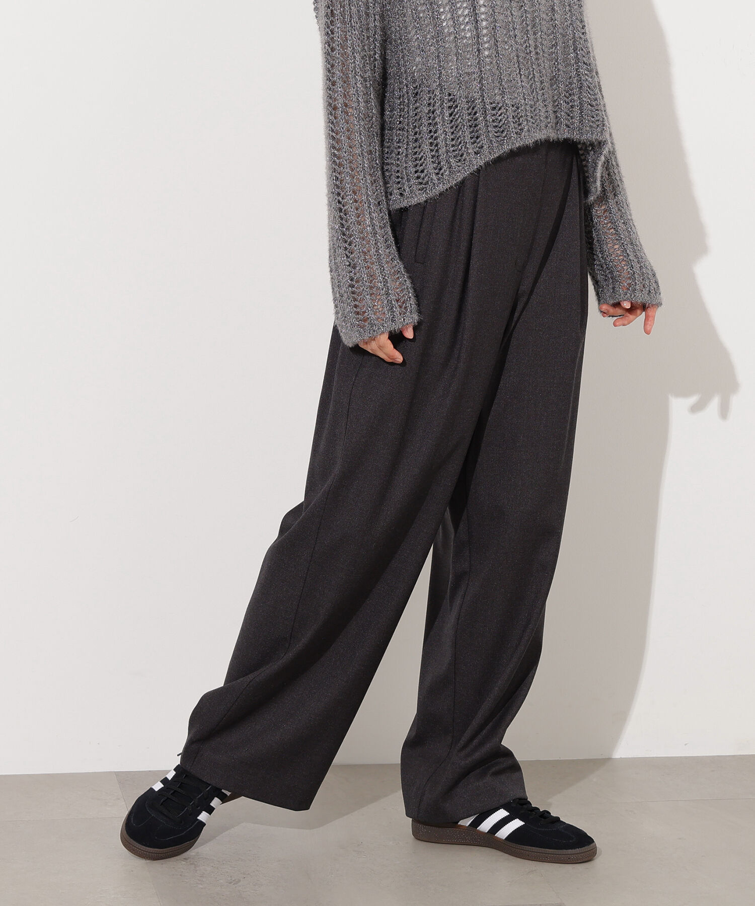  「リラックスタックワイドパンツ」|その他|