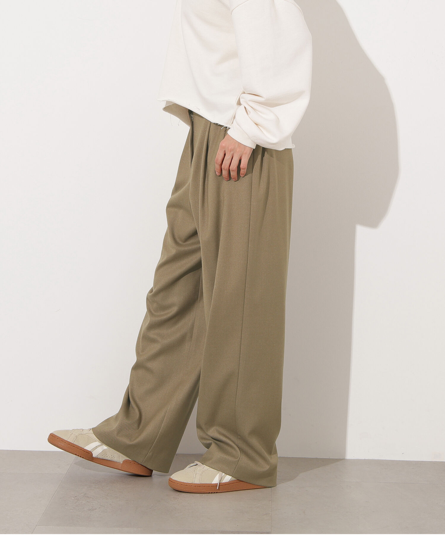  「リラックスタックワイドパンツ」|その他|