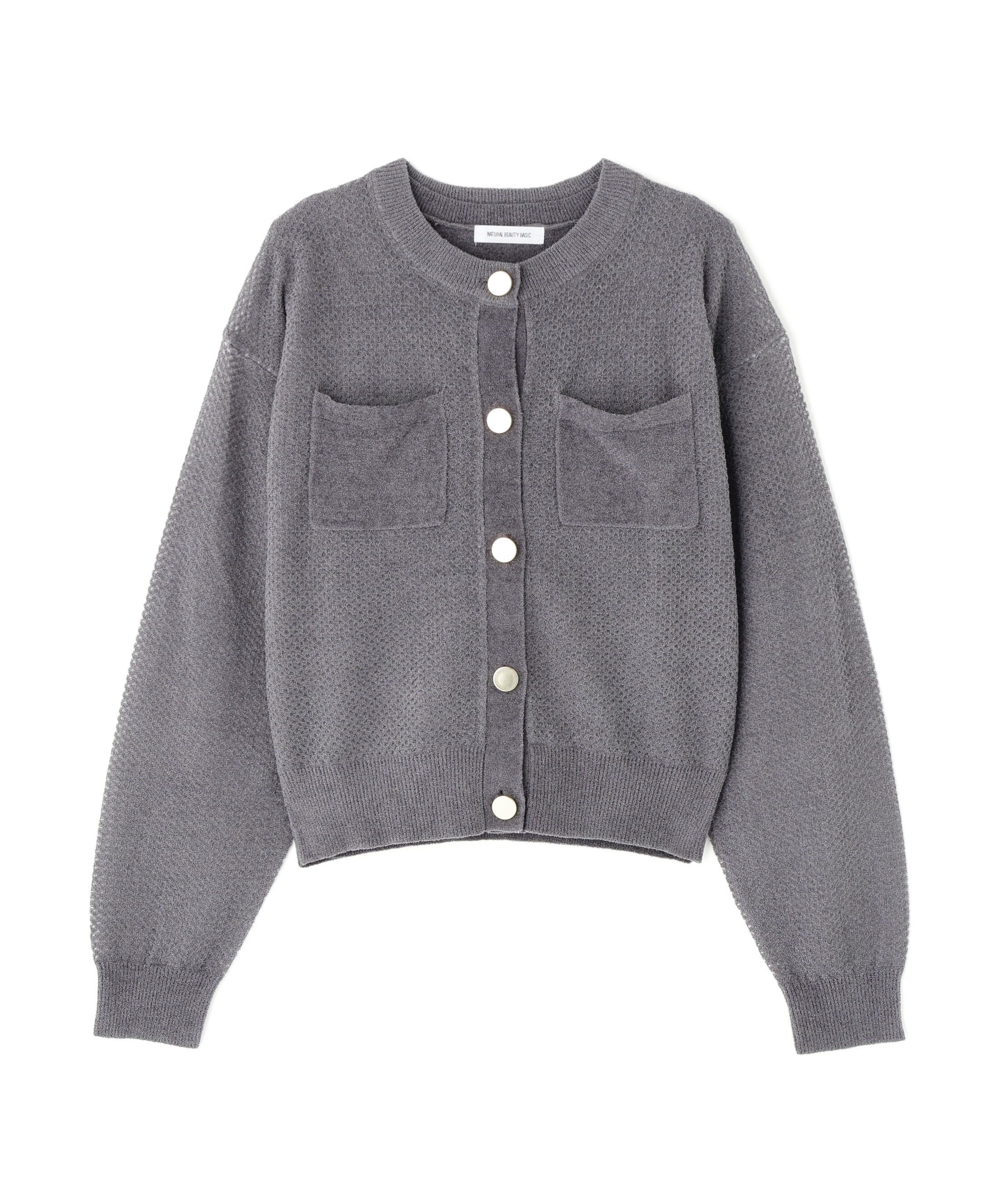  「ベロアタッチアンサンブル」|ニット・セーター|