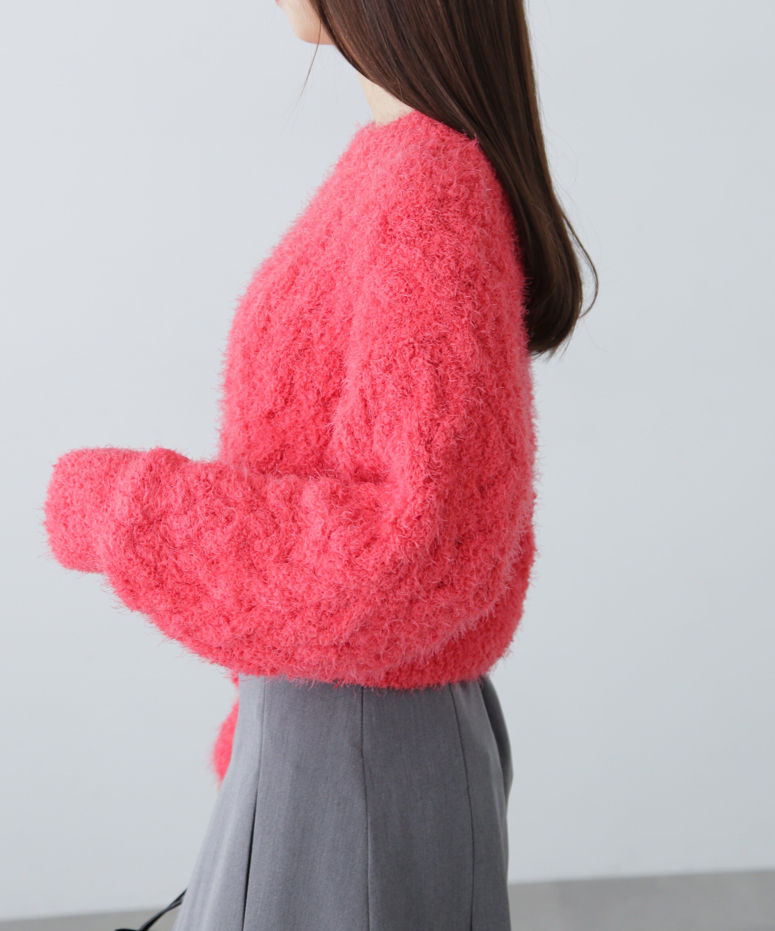  「シャギーケーブルニット」|ニット・セーター|