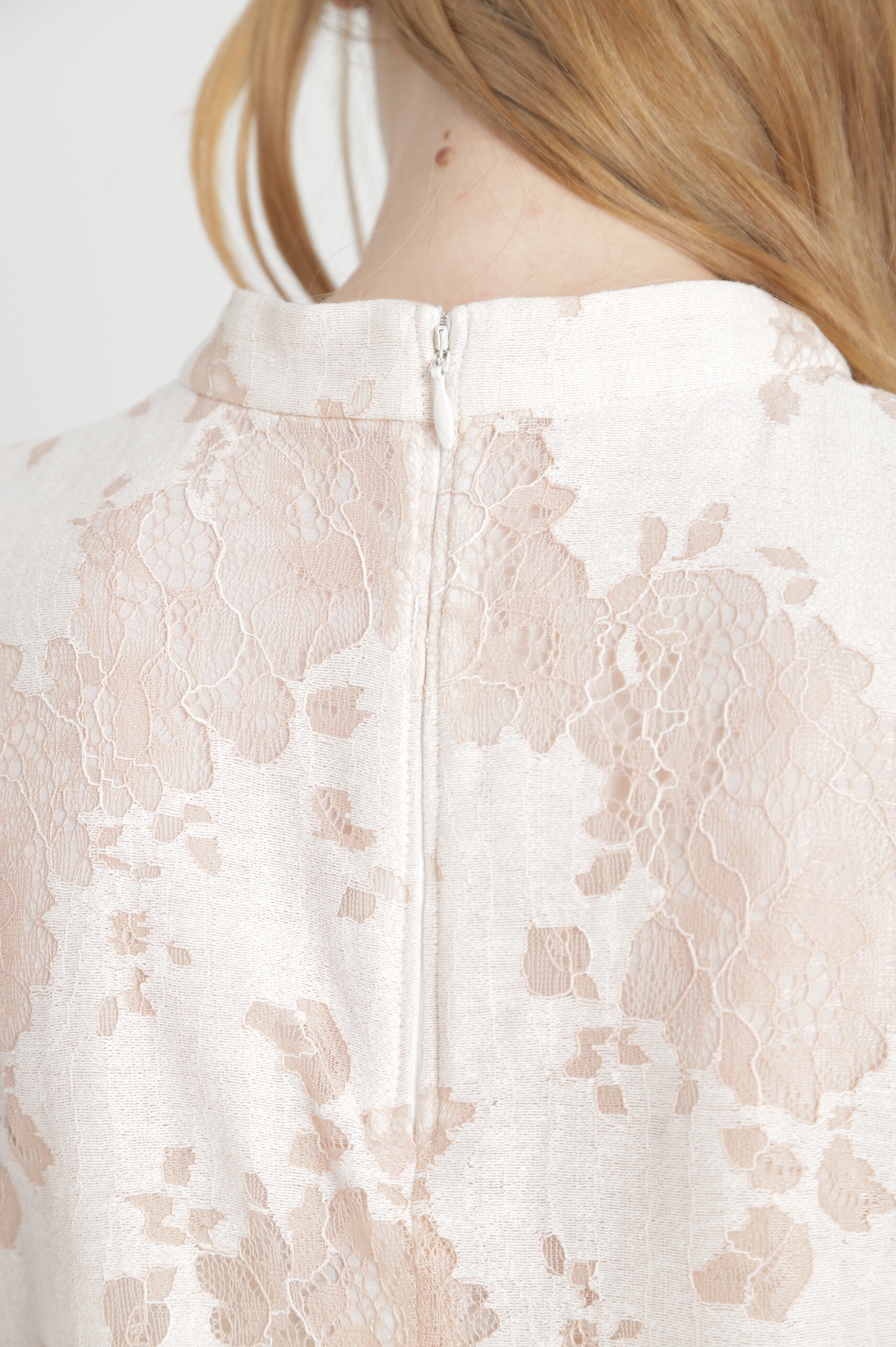  「◆バイカラーレースタックブラウス」|シャツ・ブラウス|