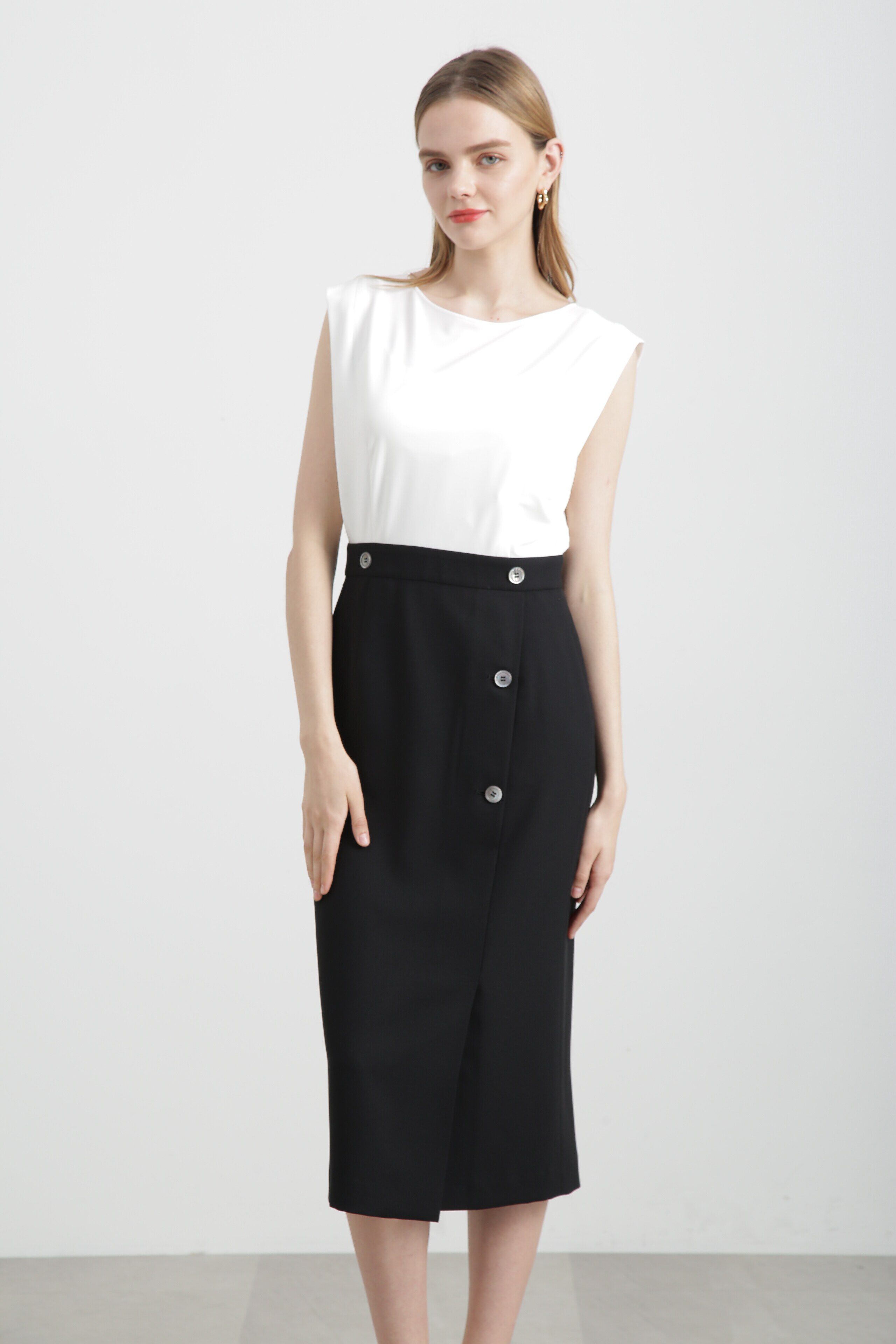  「◆ジャージコンビワンピース」|ワンピース|ブラック