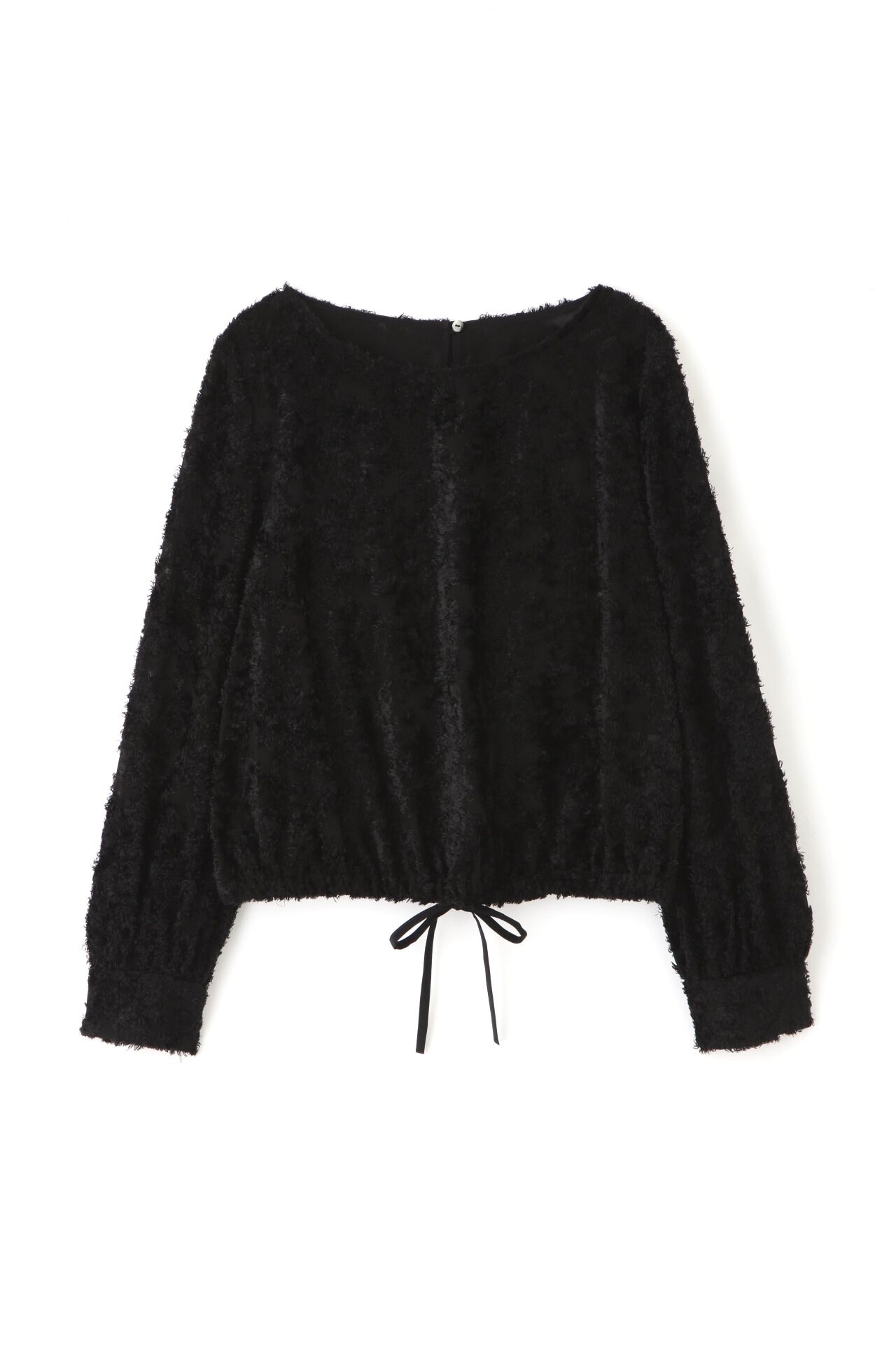  「◆カットジャガードリボンブラウス」|シャツ・ブラウス|