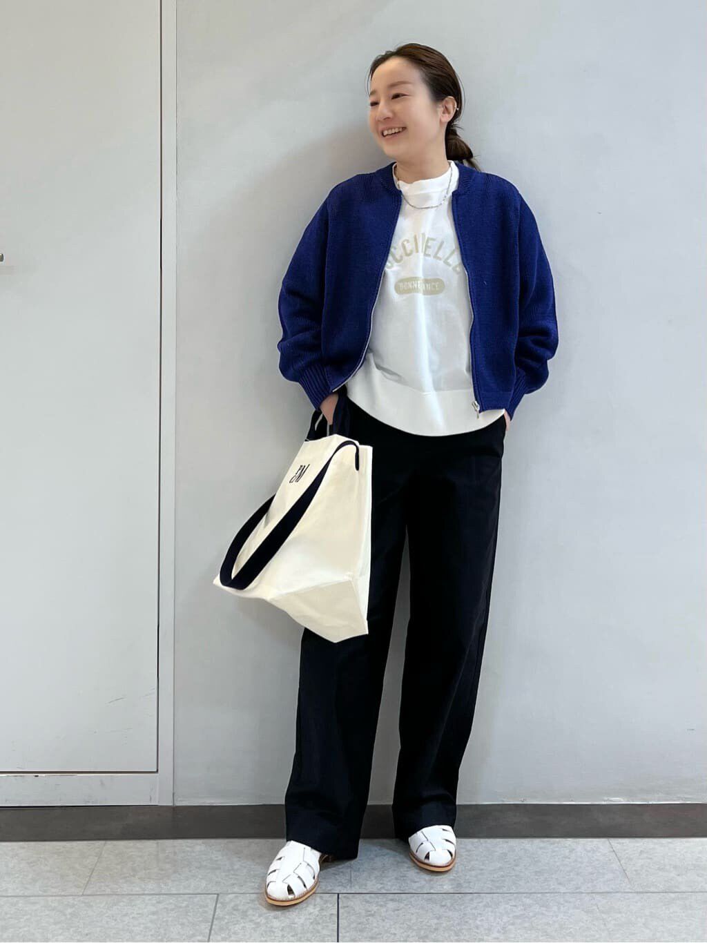  「◆ギマコットンジップアップカーディガン」|ニット・セーター|