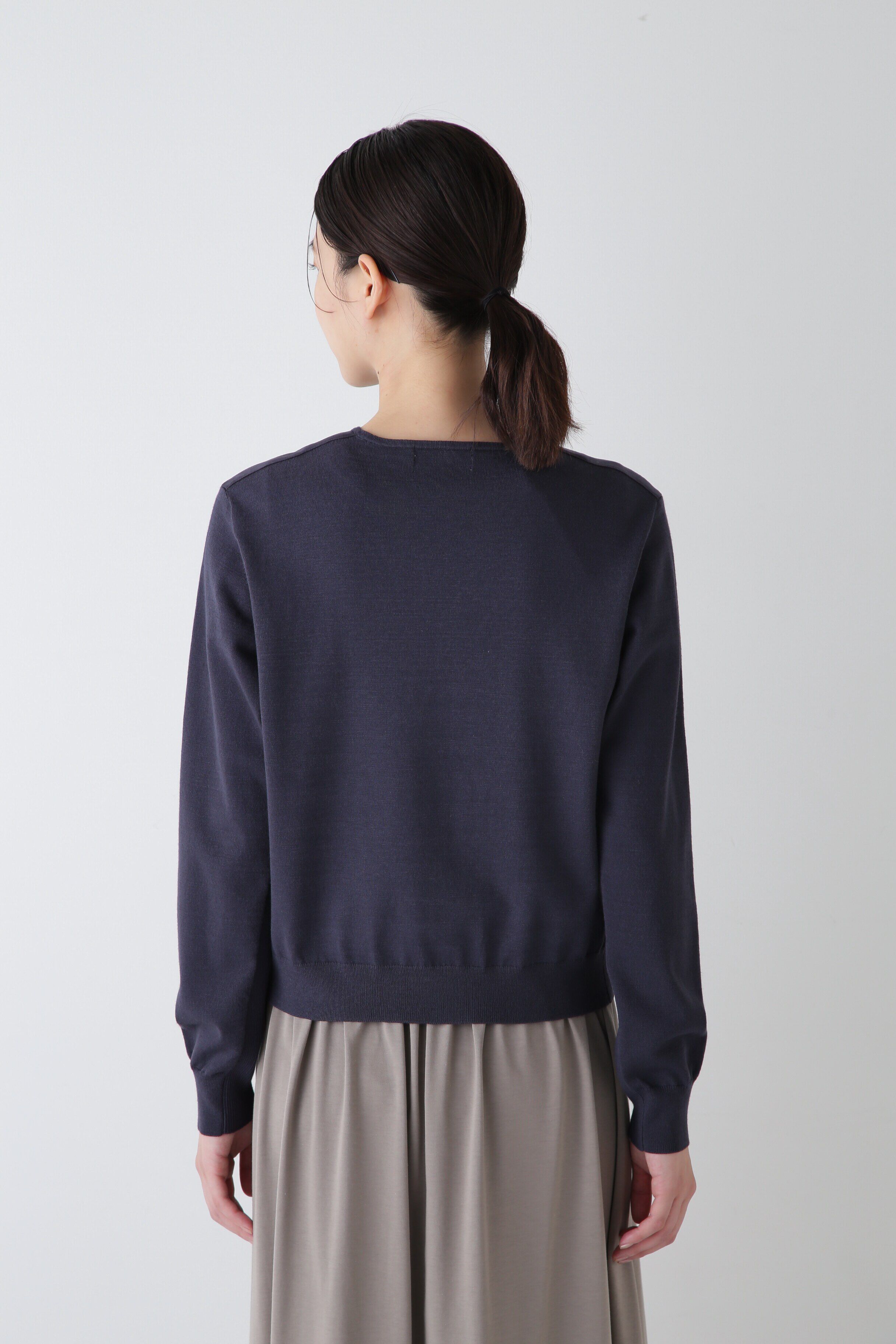  「◆布帛コンビニットブルゾン」|ニット・セーター|