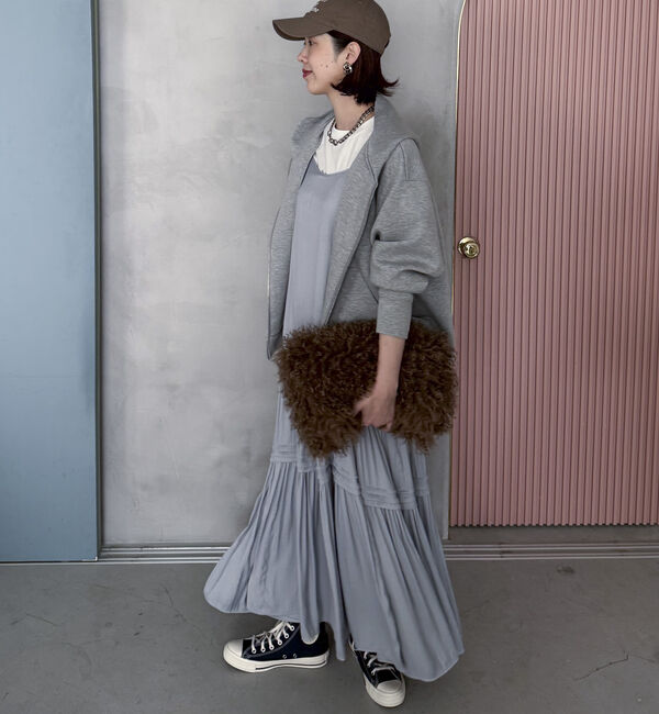 Doux archives「ピンタックティアードキャミワンピース」|ワンピース|