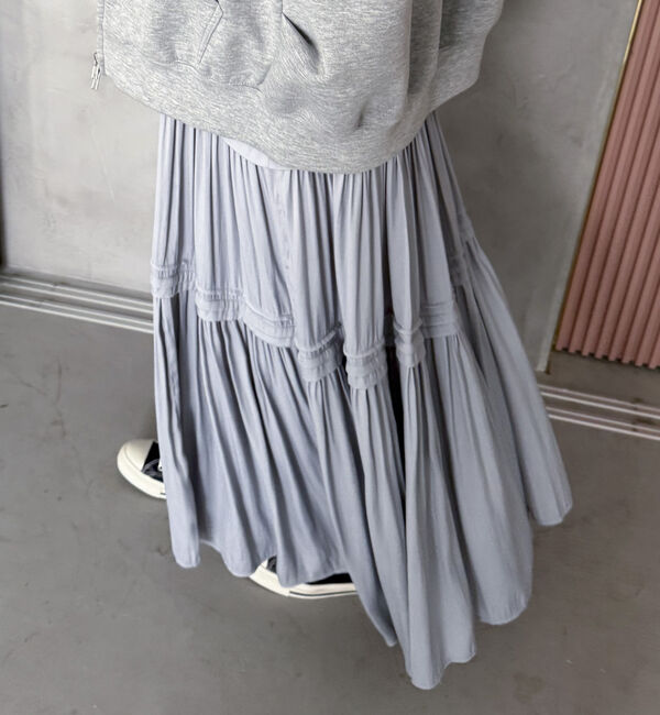 Doux archives「ピンタックティアードキャミワンピース」|ワンピース|