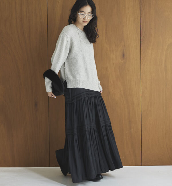 Doux archives「ピンタックティアードキャミワンピース」|ワンピース|