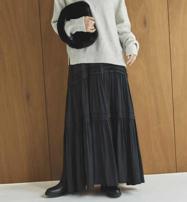 Doux archives「ピンタックティアードキャミワンピース」|ワンピース|