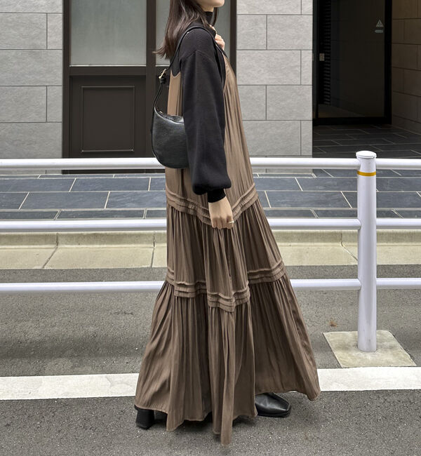 Doux archives「ピンタックティアードキャミワンピース」|ワンピース|