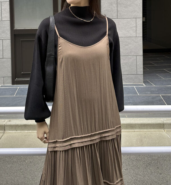 Doux archives「ピンタックティアードキャミワンピース」|ワンピース|