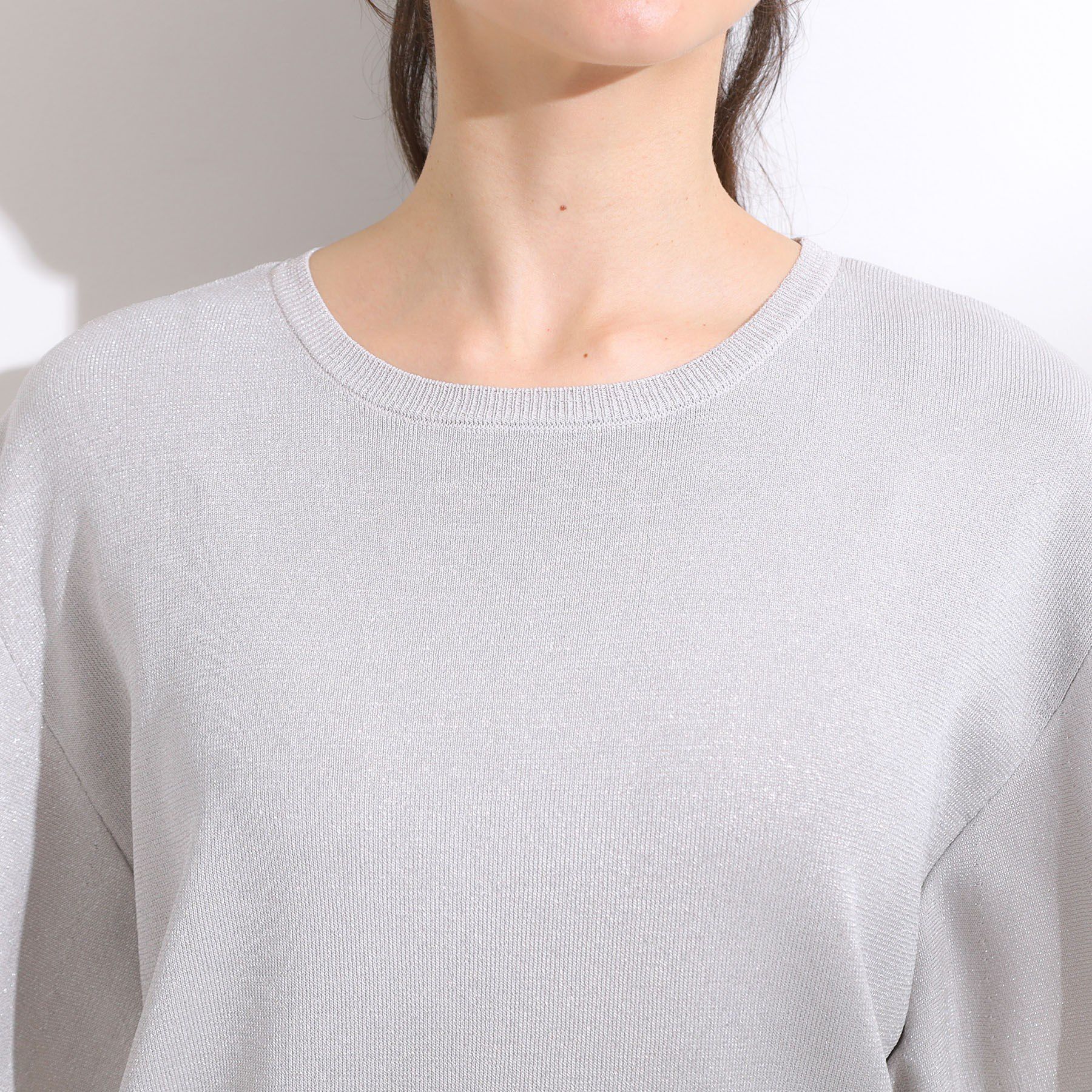 SHOO･LA･RUE「【S-LL】女性らしさ溢れる フレアスリーブニット」|ニット・セーター|