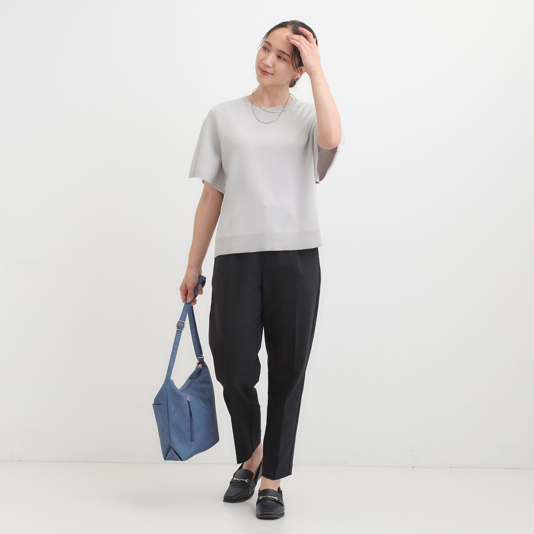 SHOO･LA･RUE「【S-LL】女性らしさ溢れる フレアスリーブニット」|ニット・セーター|