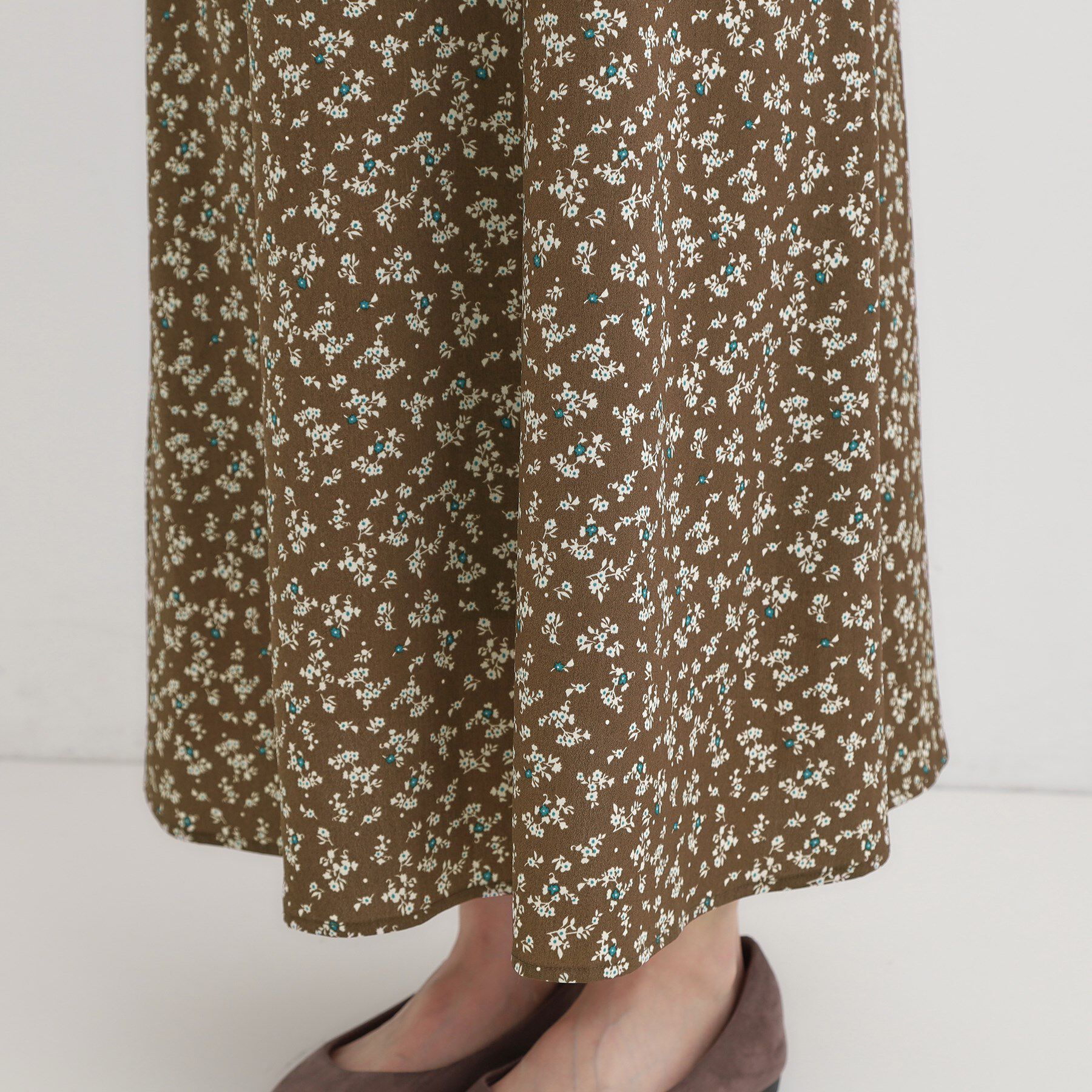 SHOO･LA･RUE「【S-LL】クラシカルな 花柄ワンピース」|ワンピース|