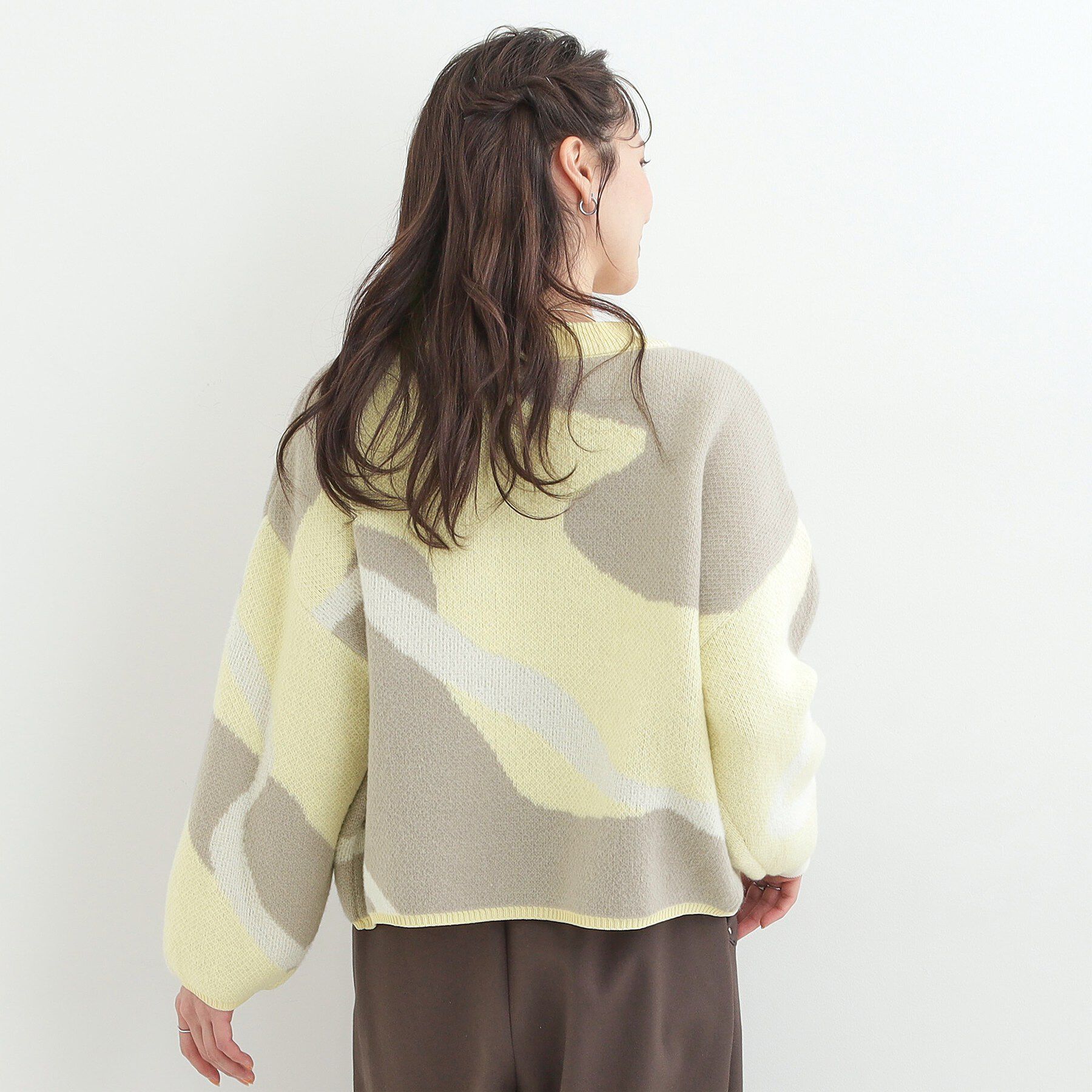 SHOO･LA･RUE「ダブルZIP柄カーディガン」|カーディガン|