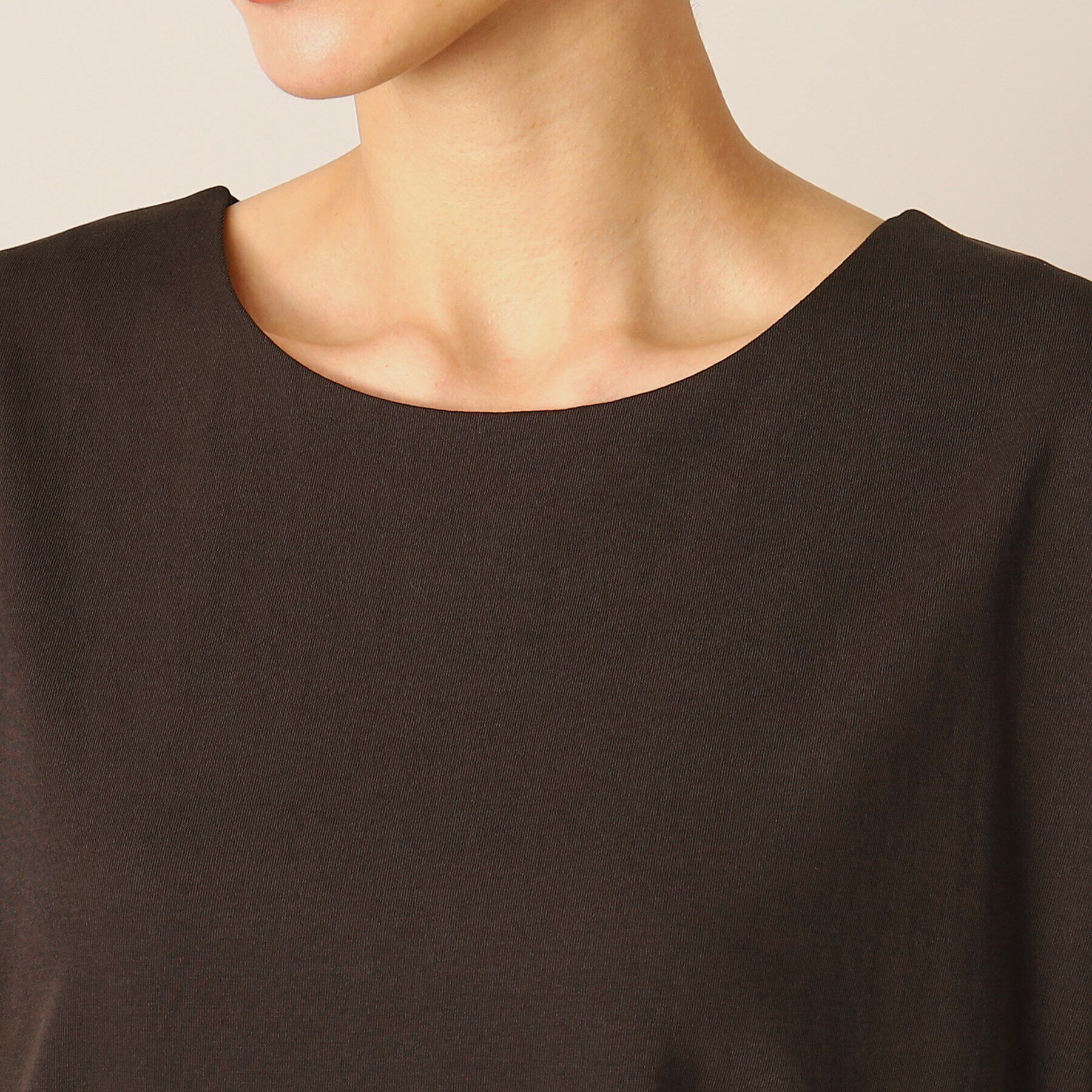 Dessin「【洗える】バックタックコクーンカットソー」|Tシャツ・カットソー|