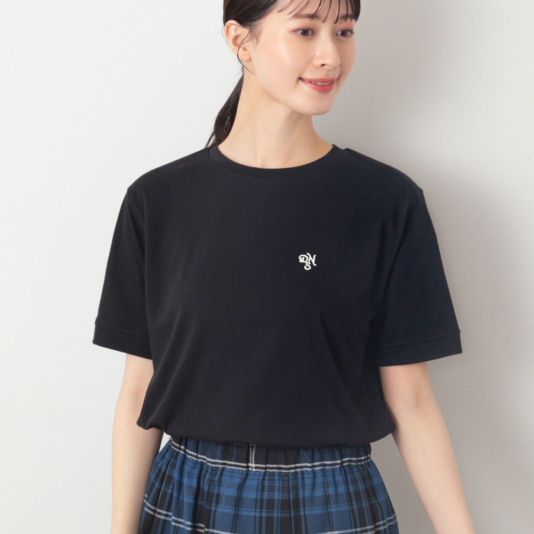 Dessin「【レイヤード・一枚着・プチプラ】シャツテールTシャツ（XS～L）」|Tシャツ・カットソー|