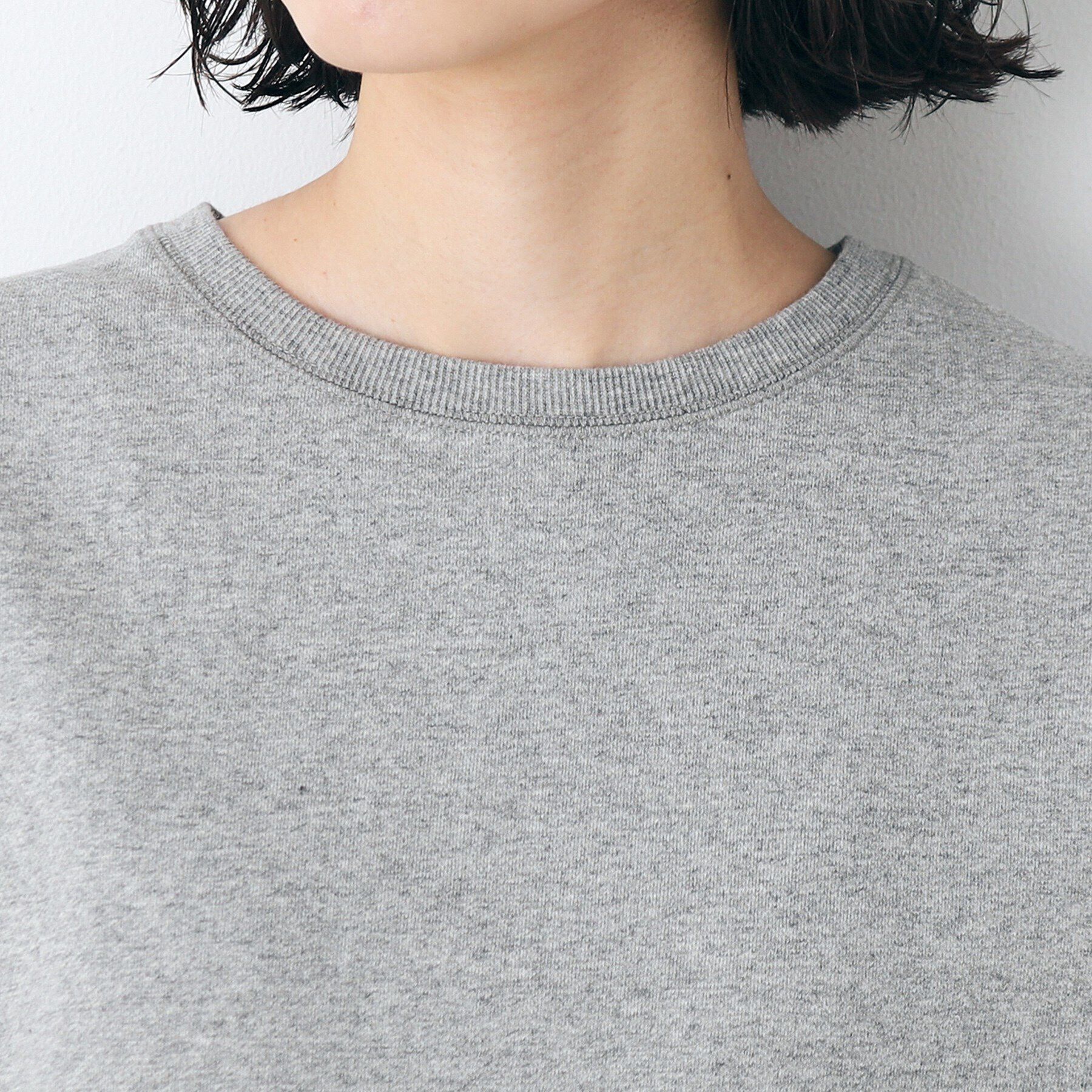 Dessin「【360度可愛い・洗える】バックヘンリーネックカットソー（XS～L）」|Tシャツ・カットソー|