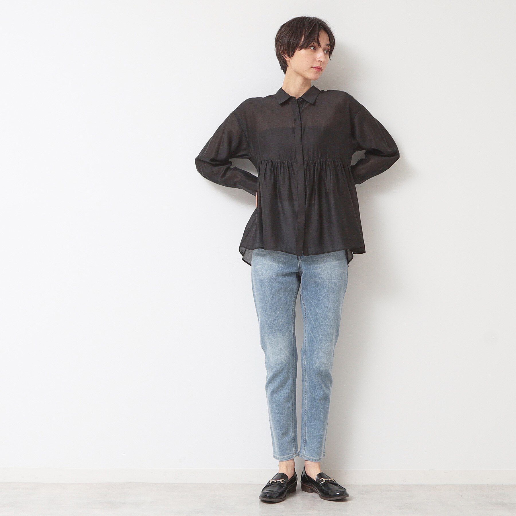 Dessin「ストレッチスリムデニムパンツ(XS~L)」|デニム|