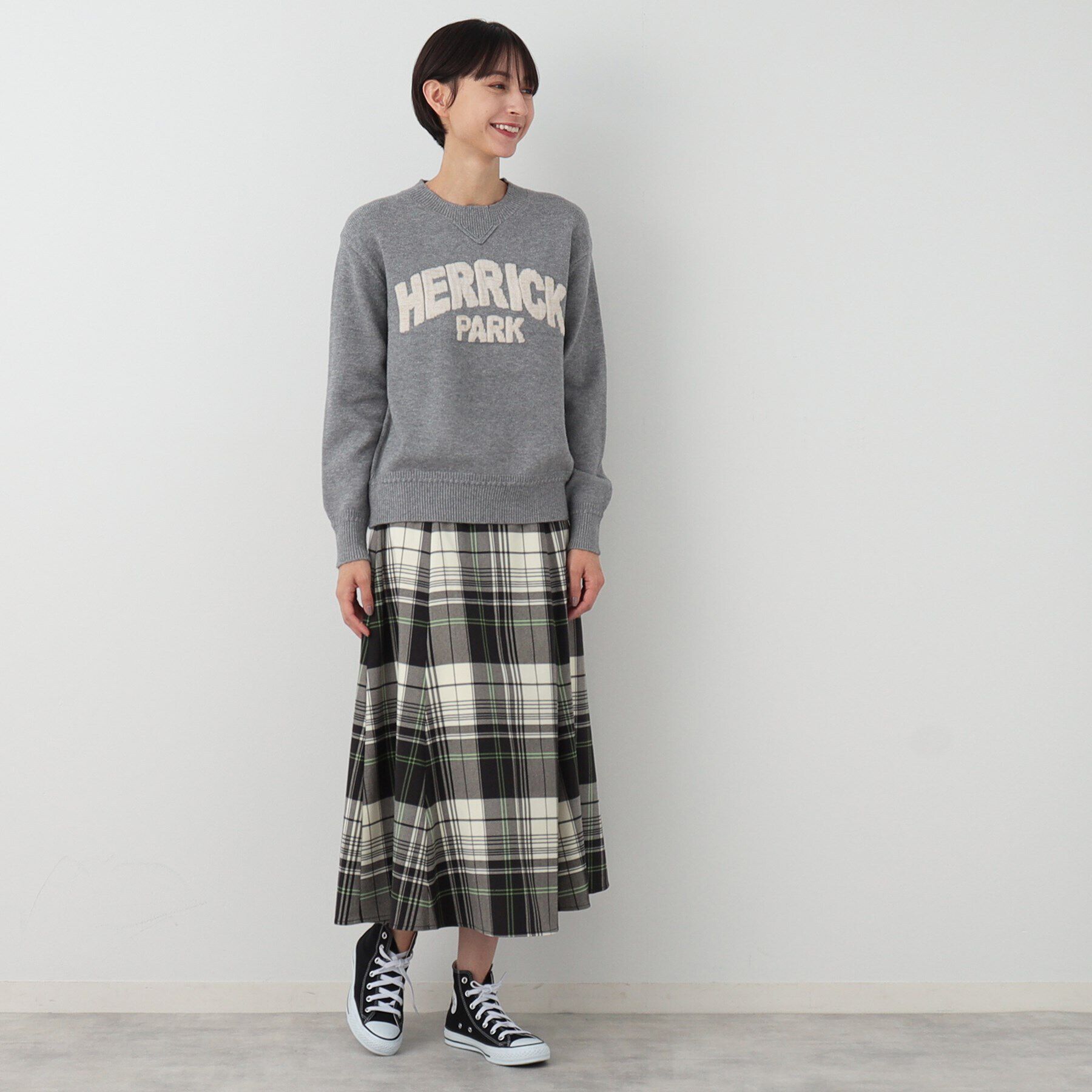 Dessin「【洗える】ラメロゴニット」|ニット・セーター|