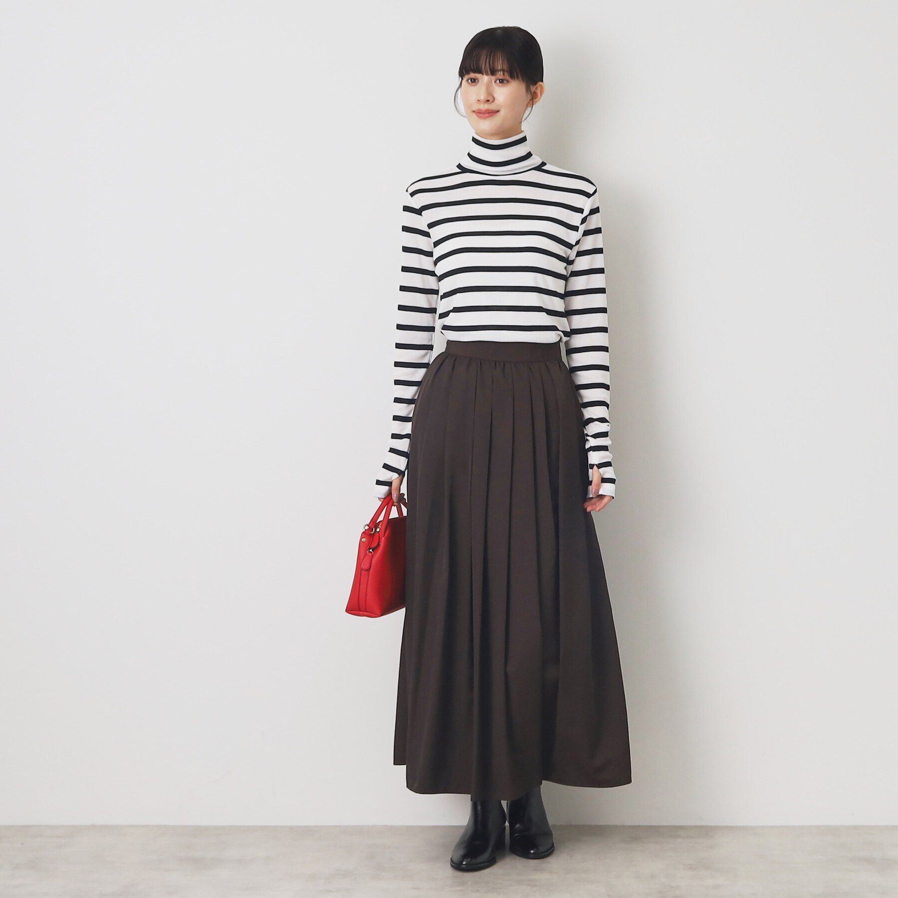 Dessin「リブタートルネックロングスリーブ」|Tシャツ・カットソー|