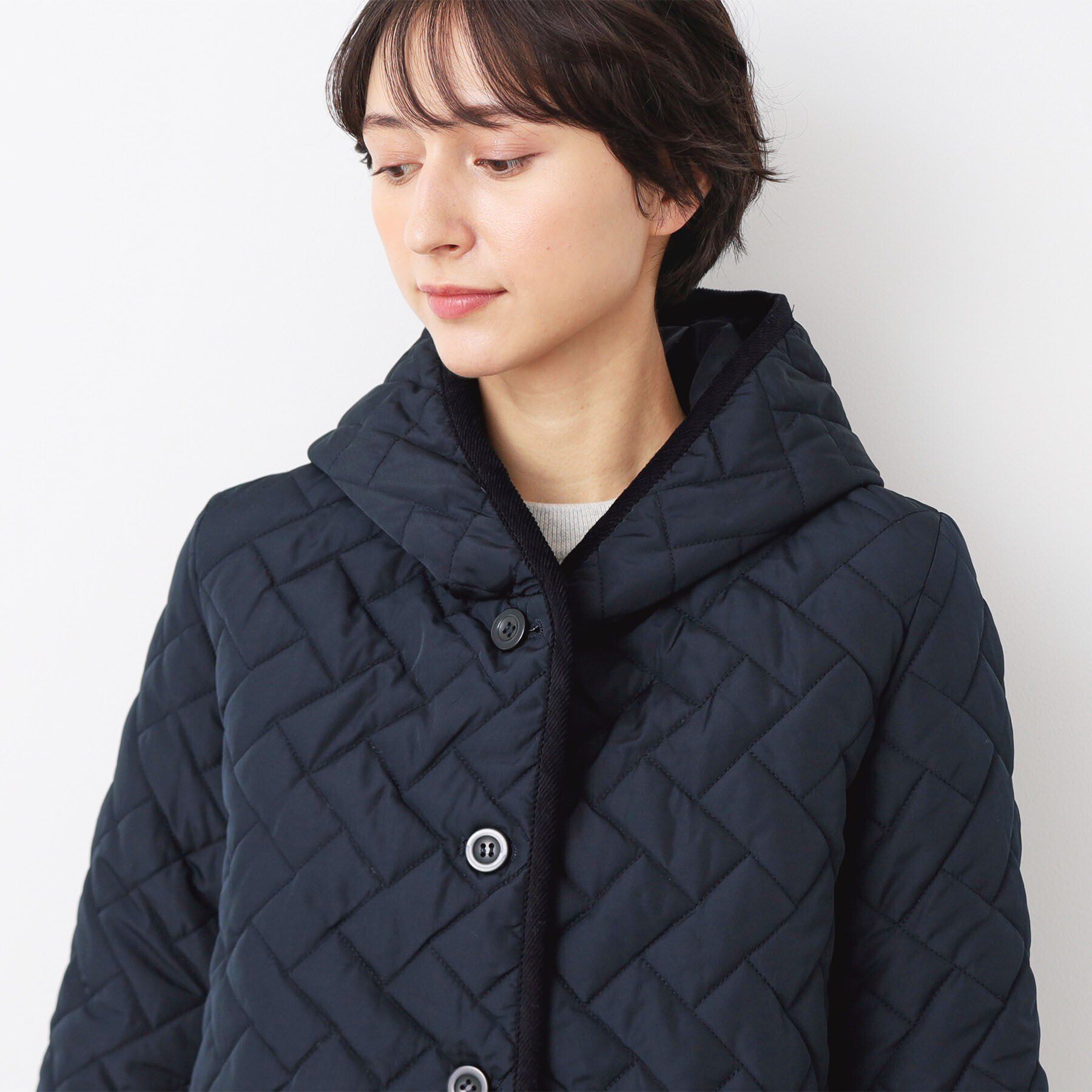 Dessin「キルトフーデッドジャケット（S～L）」|ブルゾン・スタジャン|