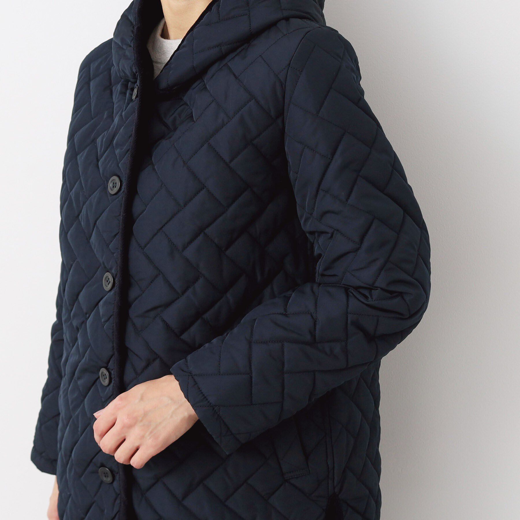 Dessin「キルトフーデッドジャケット（S～L）」|ブルゾン・スタジャン|