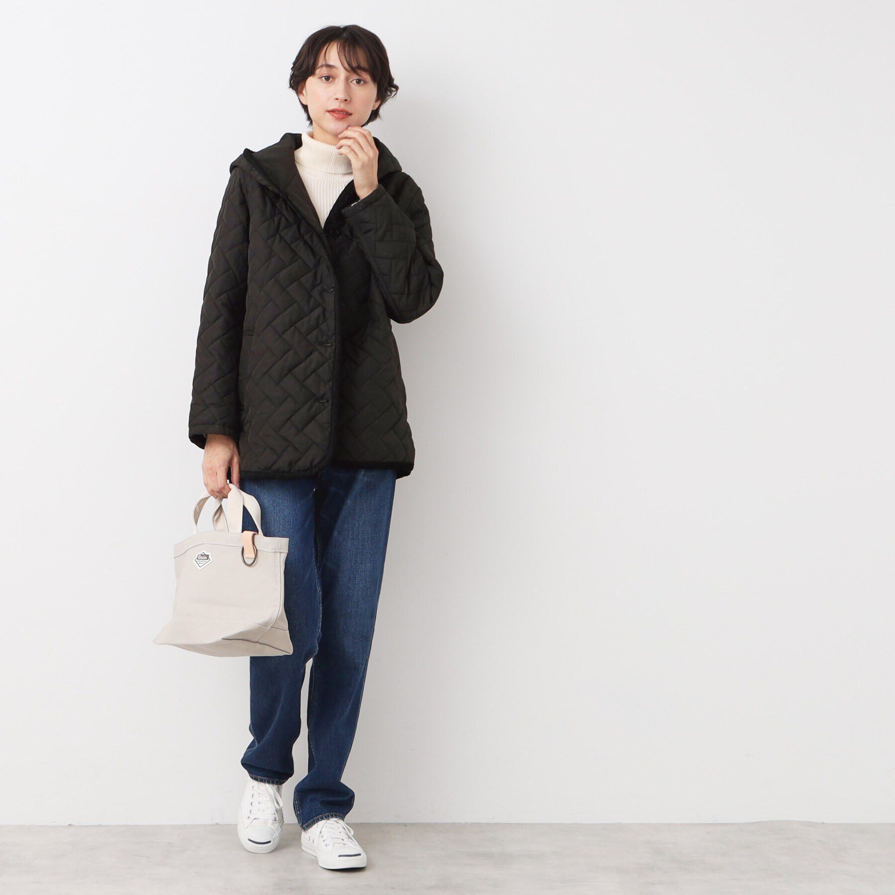 Dessin「キルトフーデッドジャケット（S～L）」|ブルゾン・スタジャン|