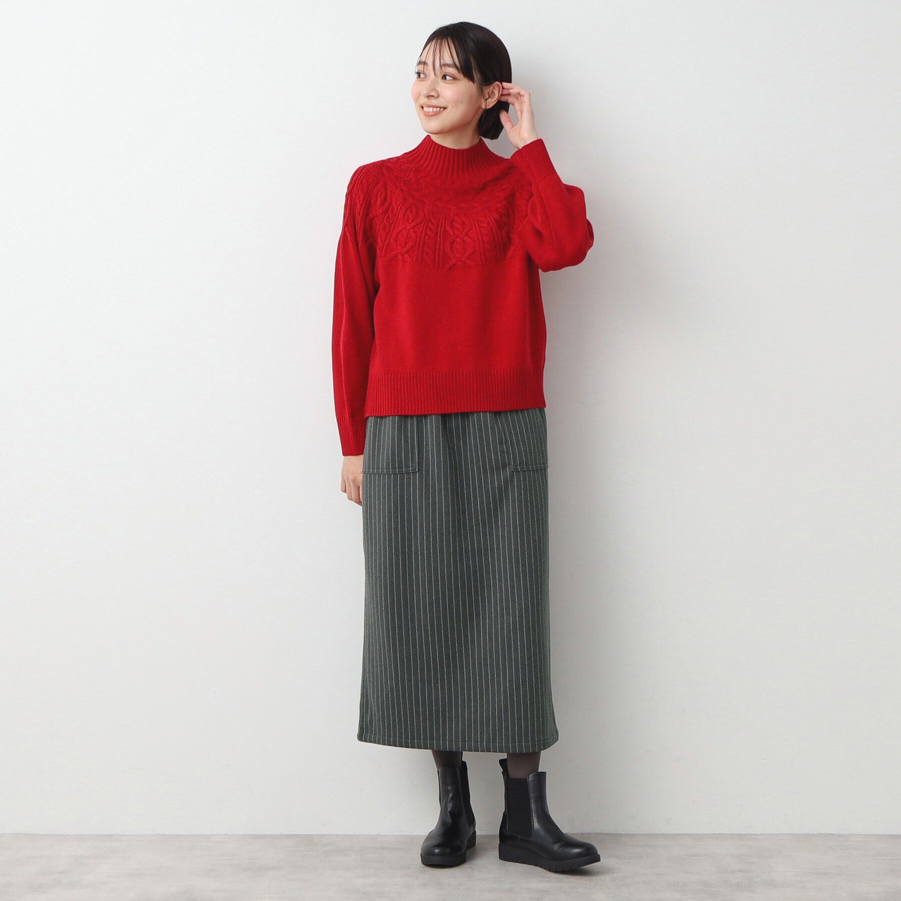 Dessin「【ウエストゴム・洗える】ベイカーポケットスカート（XS～L）」|スカート|