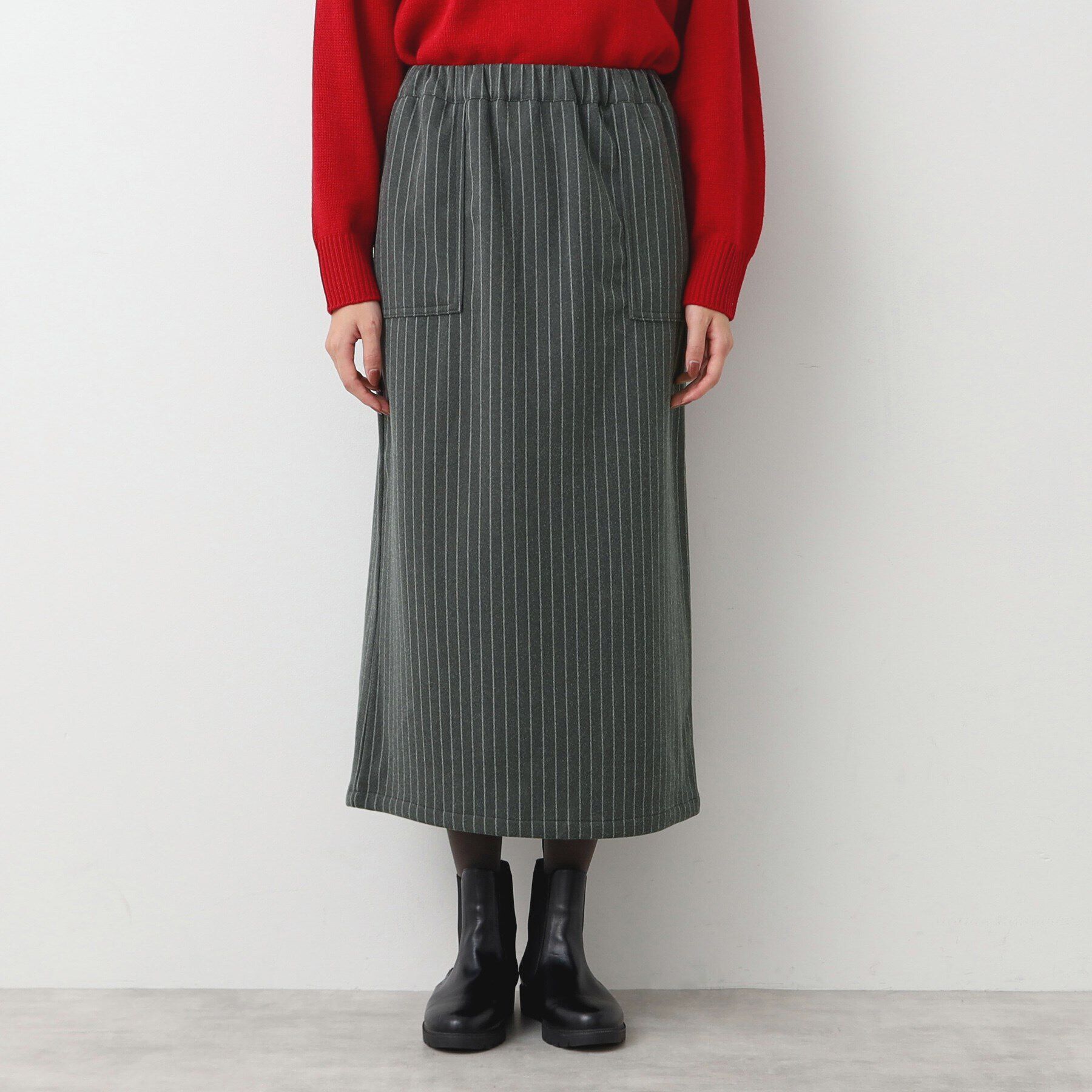 Dessin「【ウエストゴム・洗える】ベイカーポケットスカート（XS～L）」|スカート|