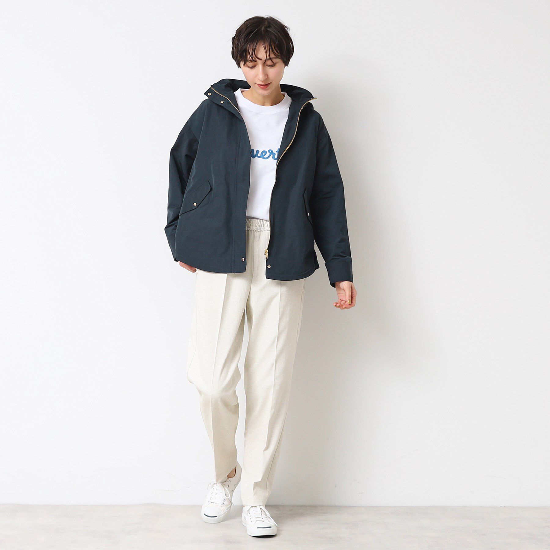 Dessin「【撥水・洗える】2WAYマウンテンパーカ（S～L）」|ブルゾン・スタジャン|