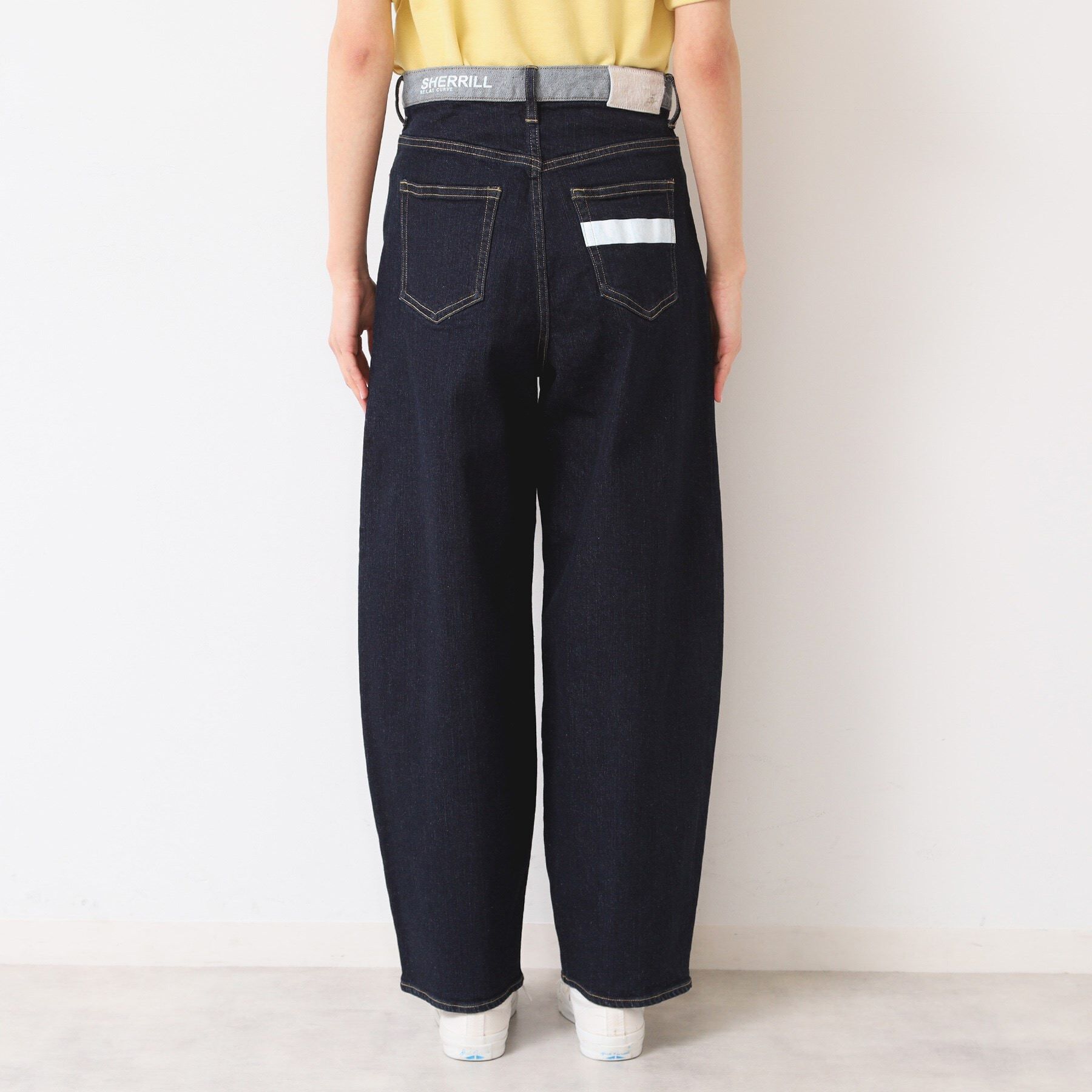 Dessin「【洗える】デニムカーブパンツ」|デニム|