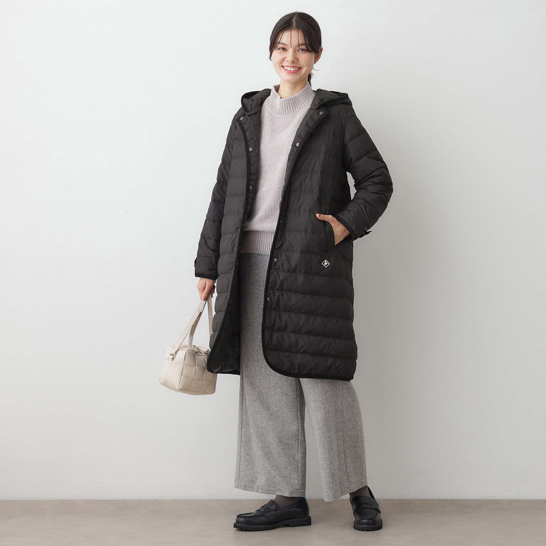 Dessin「【撥水・2WAY】ミュラーダウンコートロング丈」|ダウン|