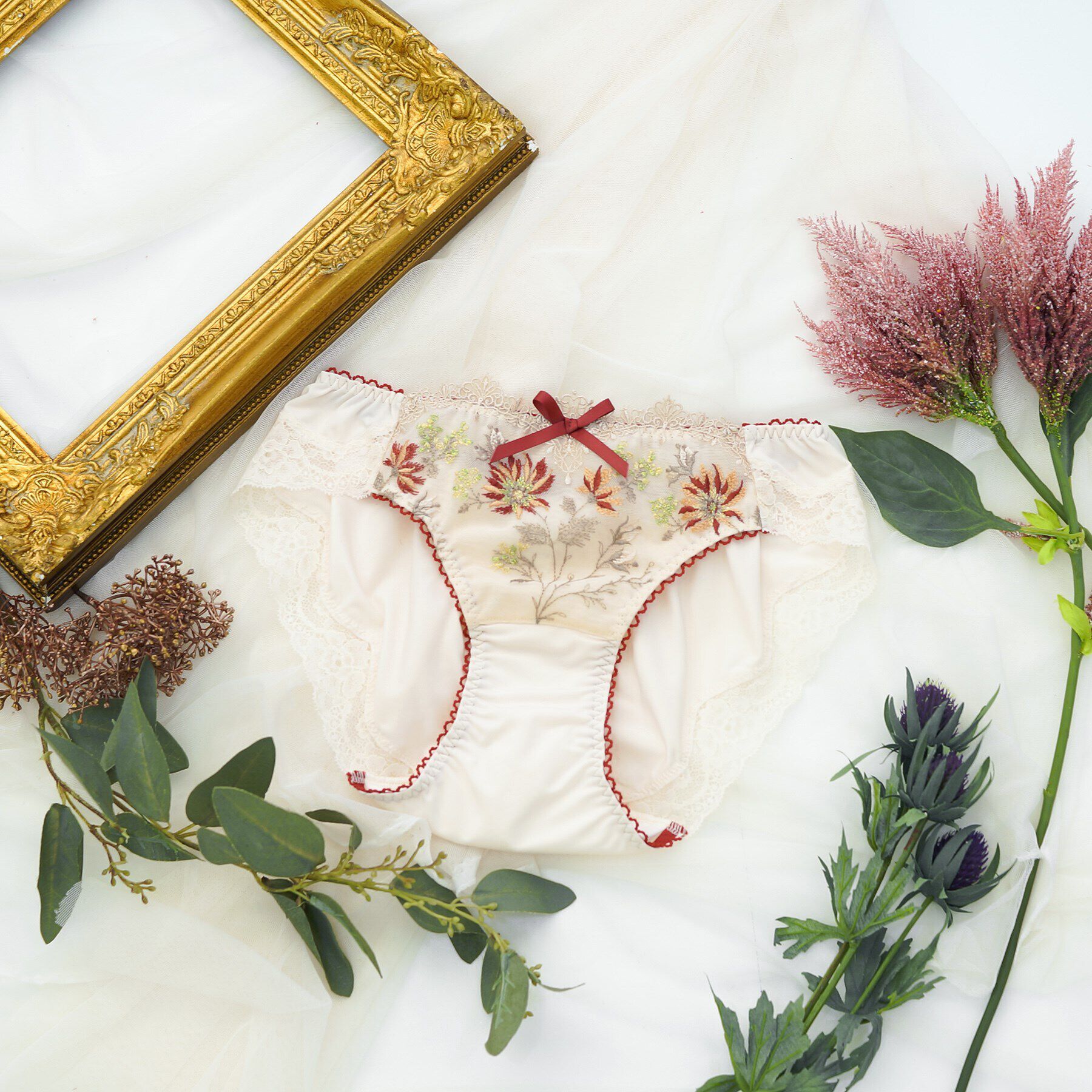 Risa Magli「フレデリカ サニタリーショーツ」|インナー|ベージュ(052)